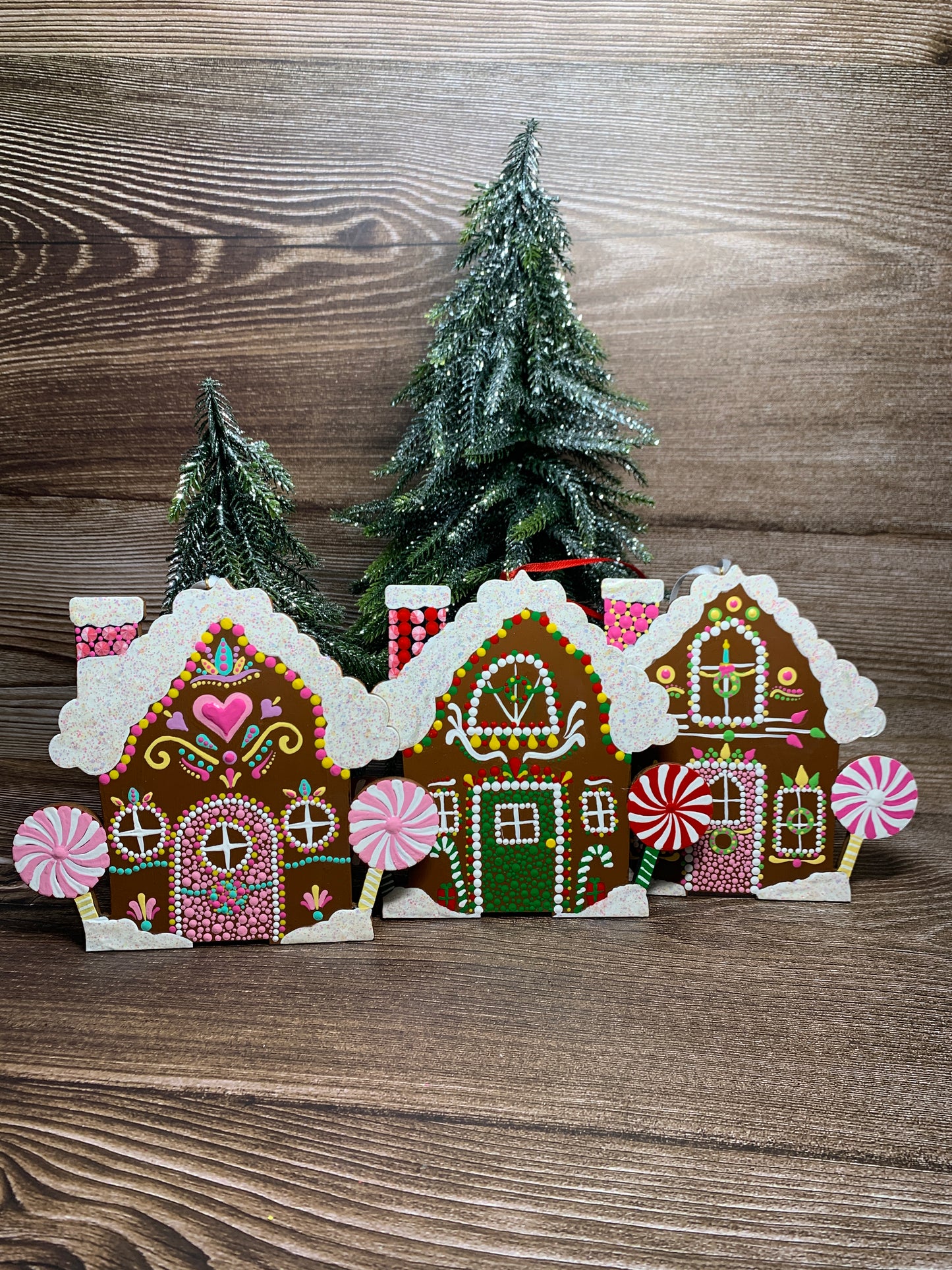 Gingerbread house ornament