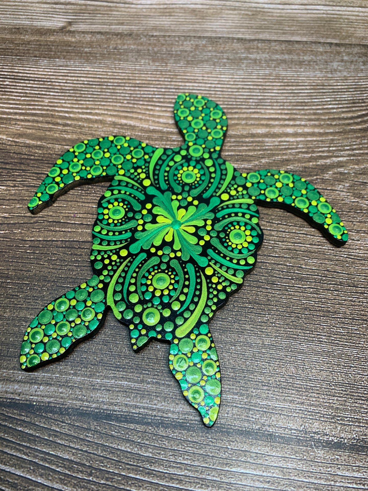 Sea turtle magnet
