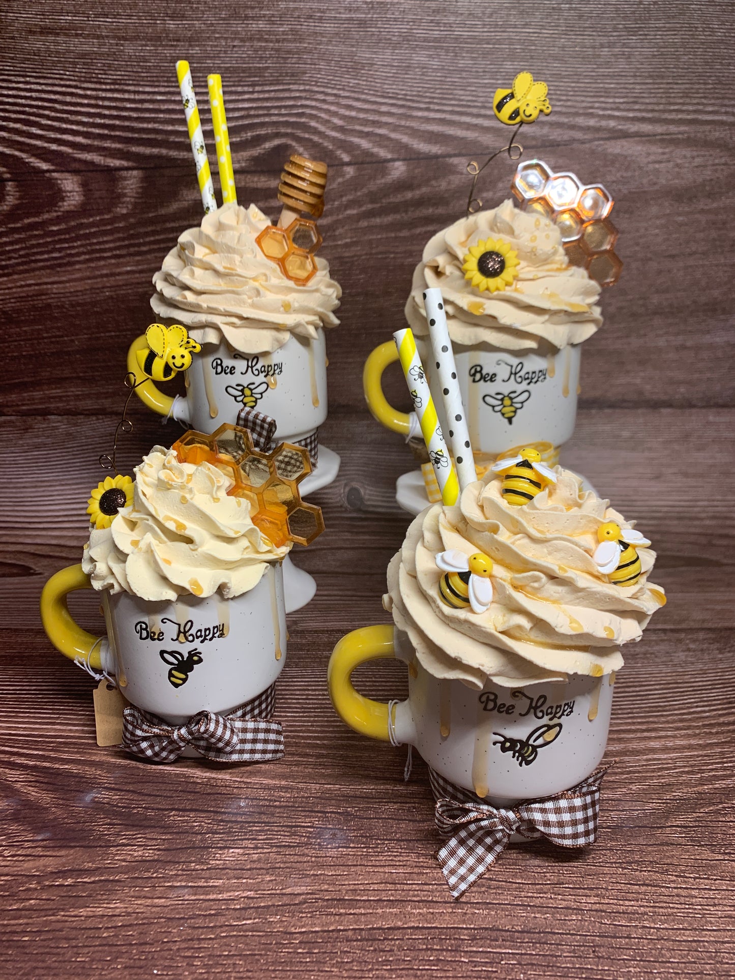 Bee Happy Mini Mugs