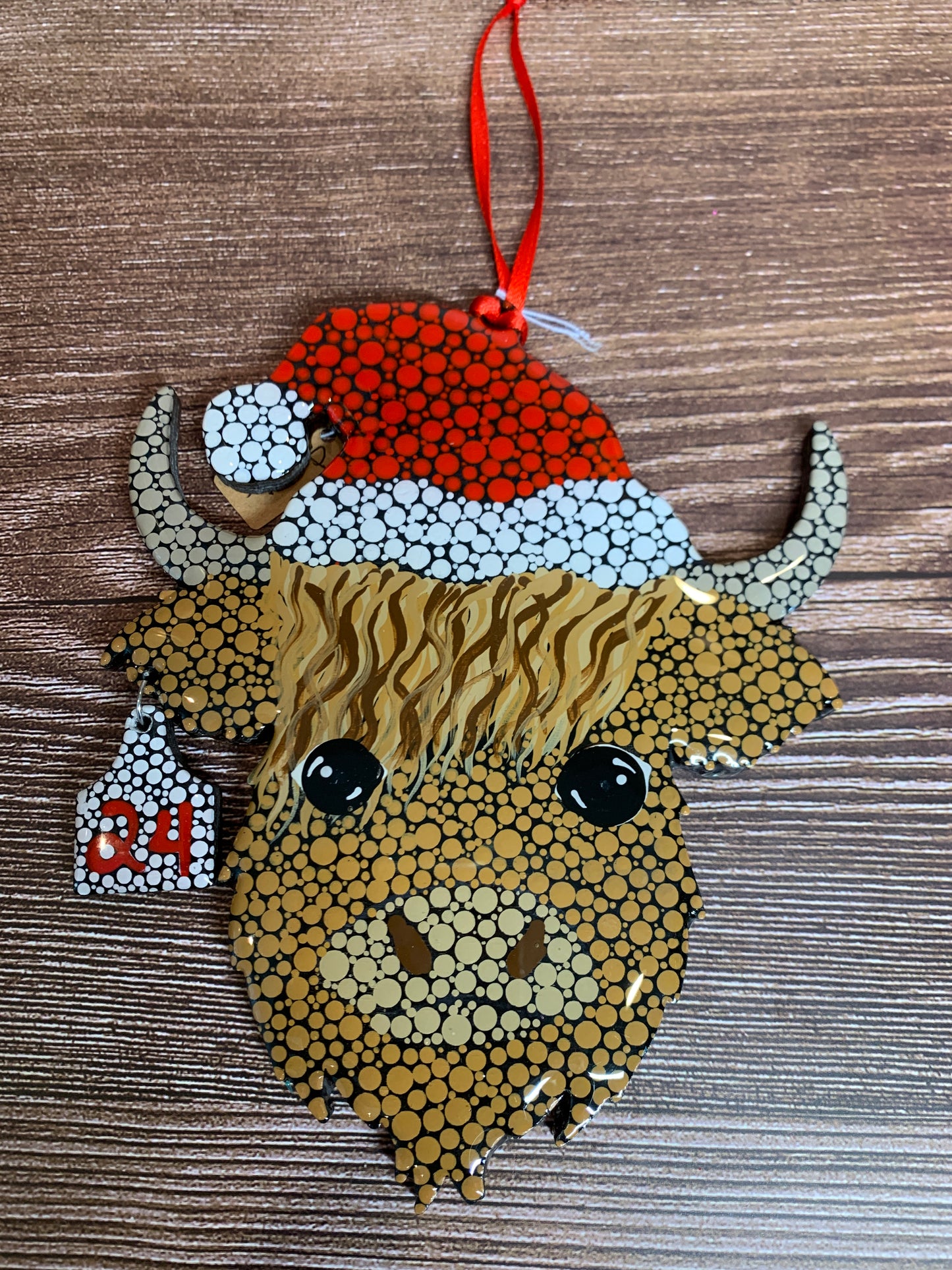 Highland cow ornaments