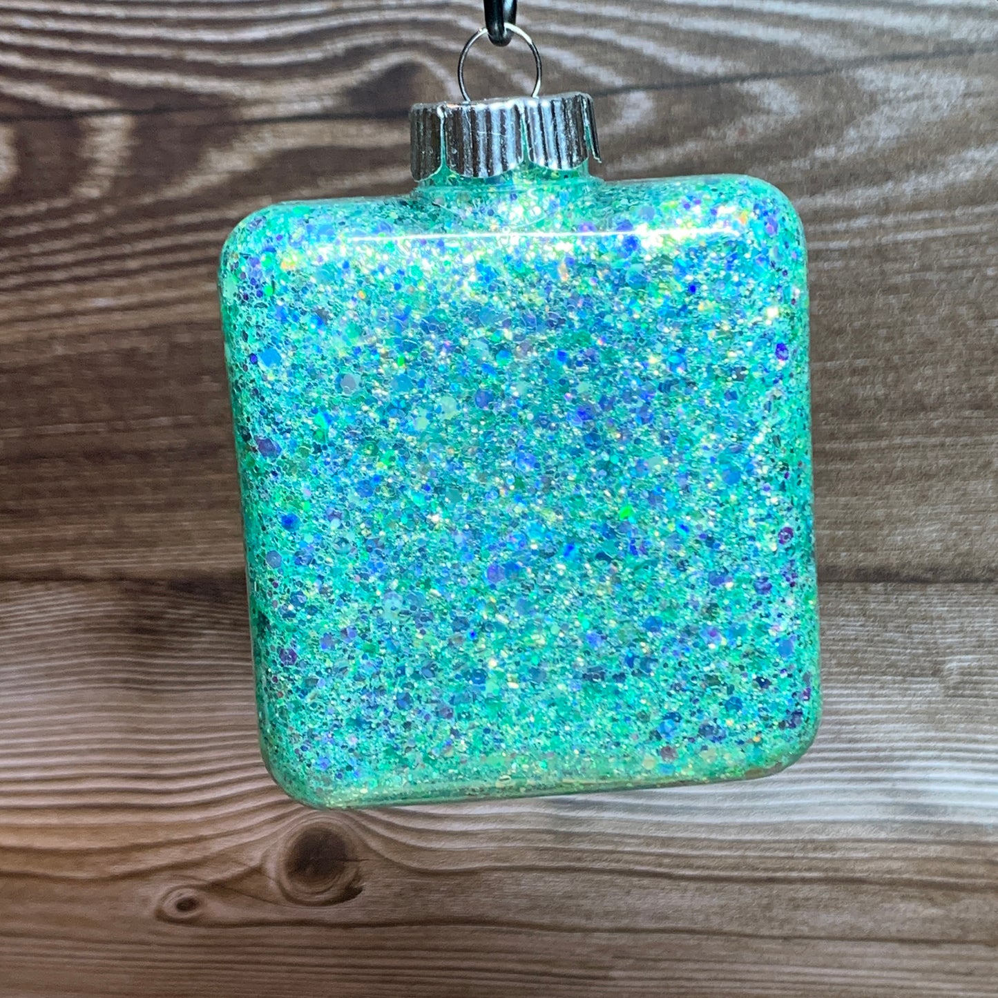 #209Glittered Ornament