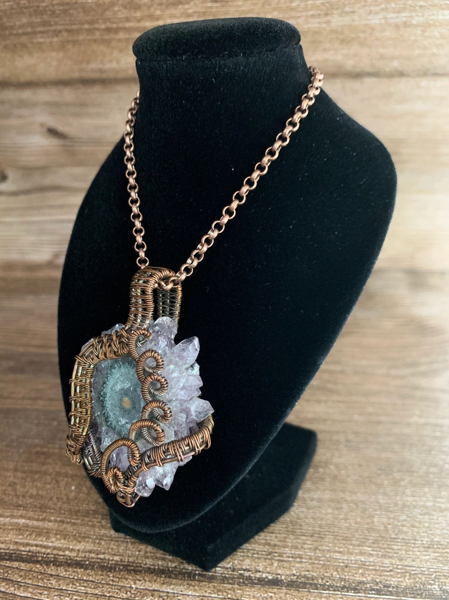 Amethyst Stalactite