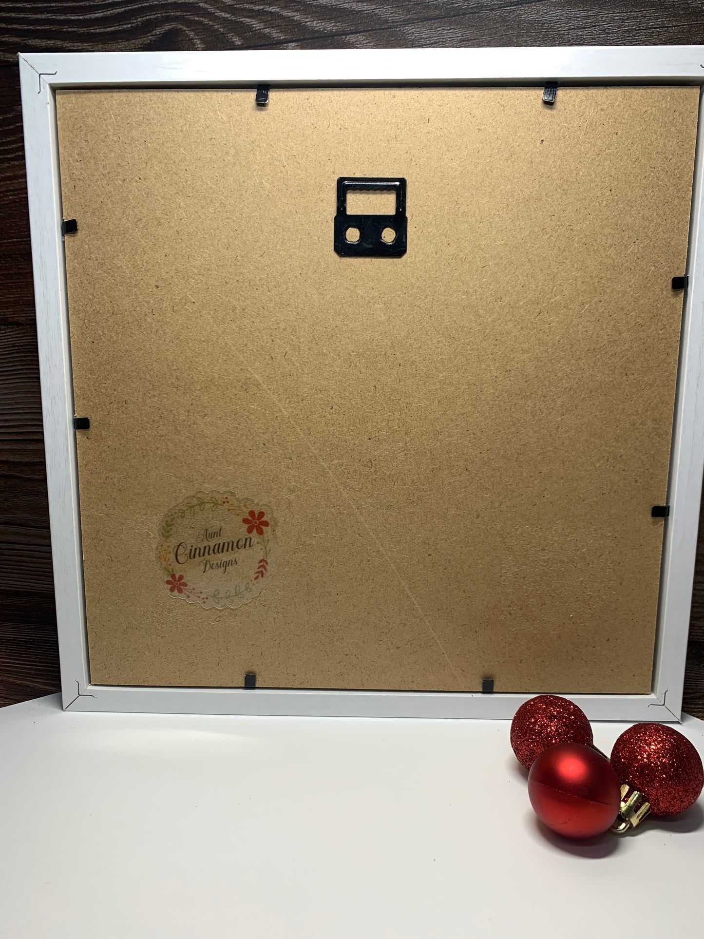 Merry Christmas Framed Ornaments