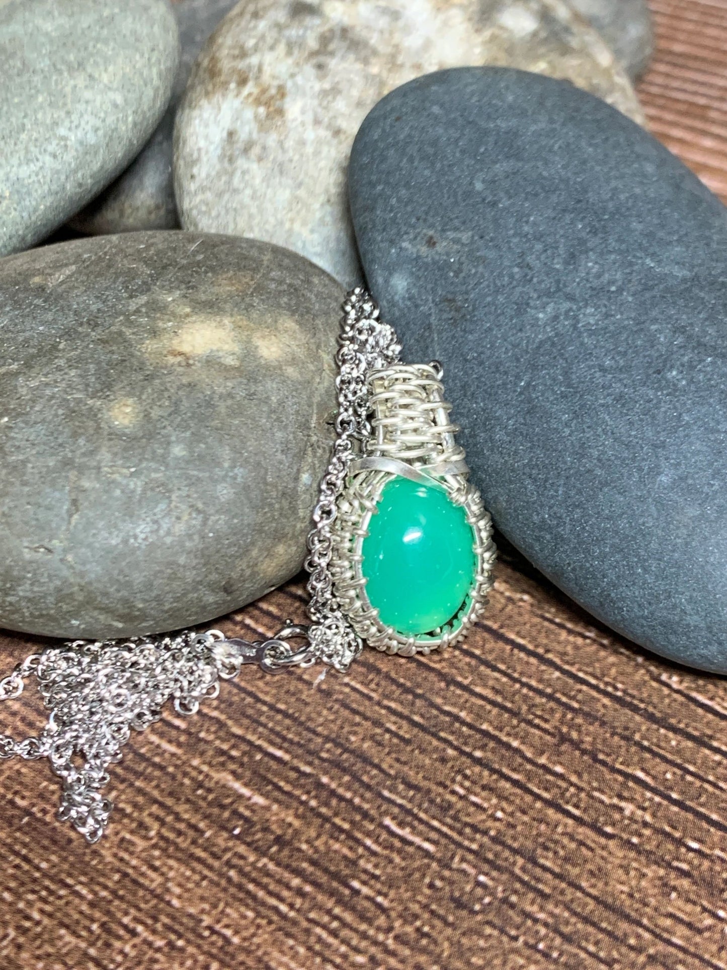 Chalcedony Pendant