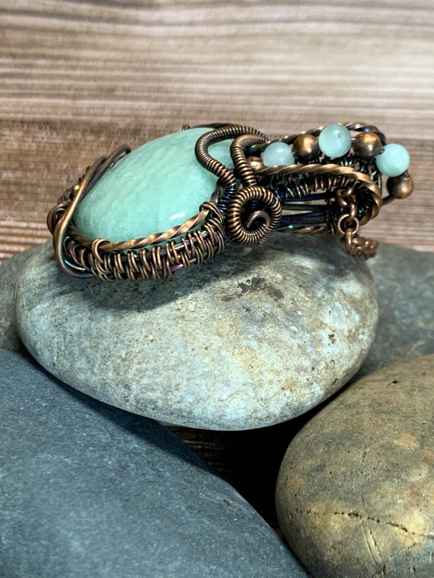 Amazonite and Aventurine