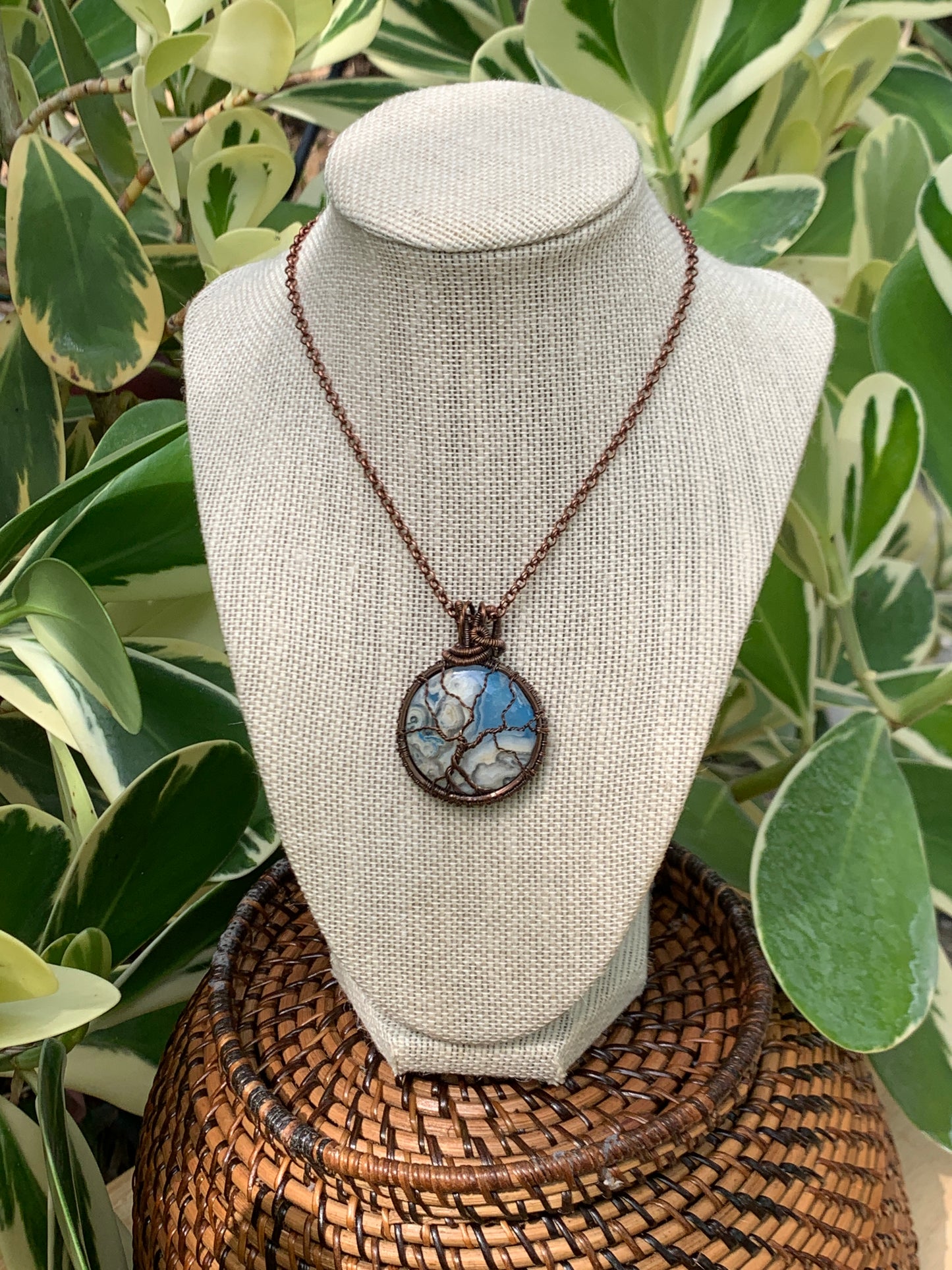 Moss Agate Doublet Tree Of Life