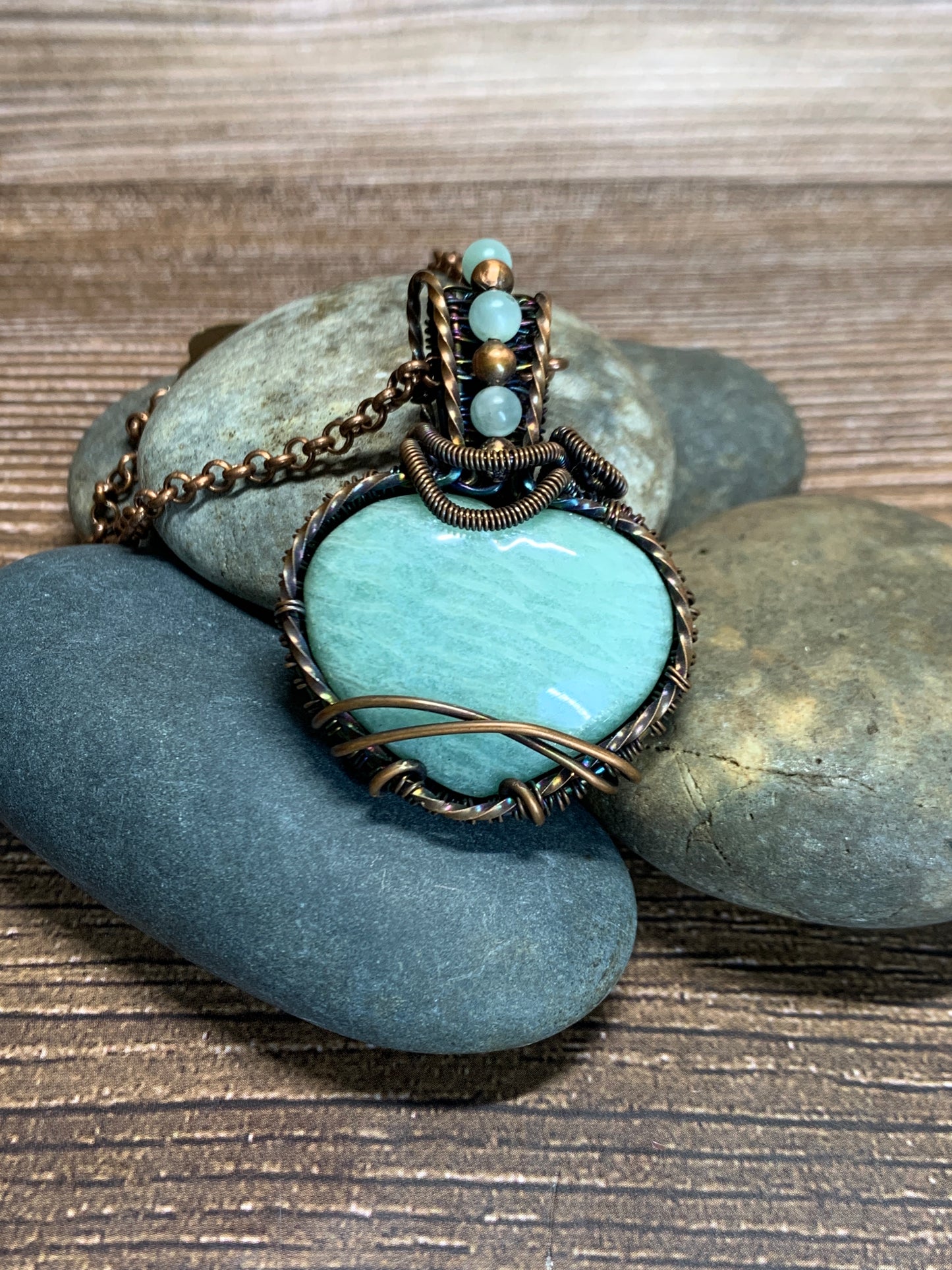 Amazonite and Aventurine