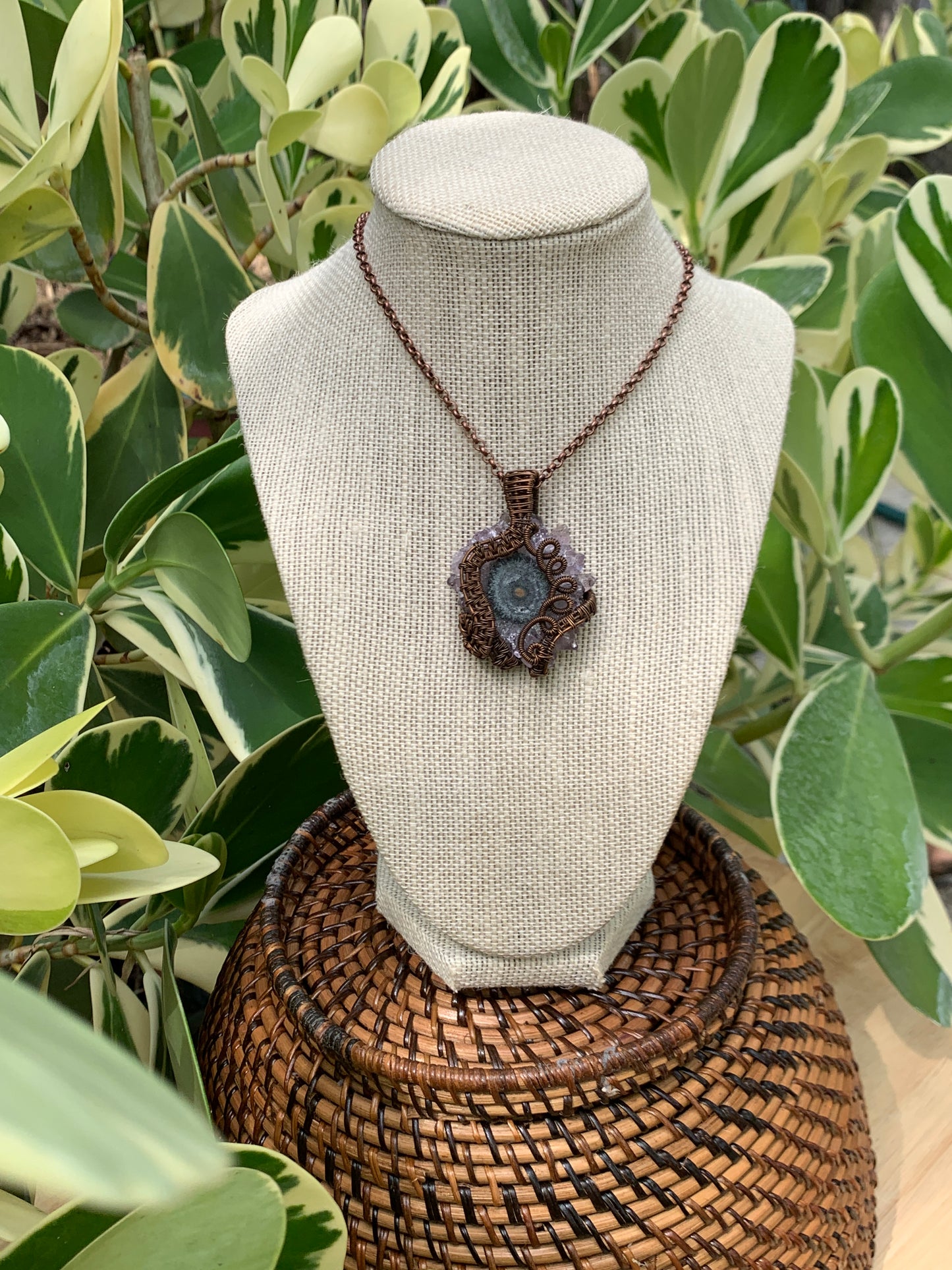 Amethyst Stalactite