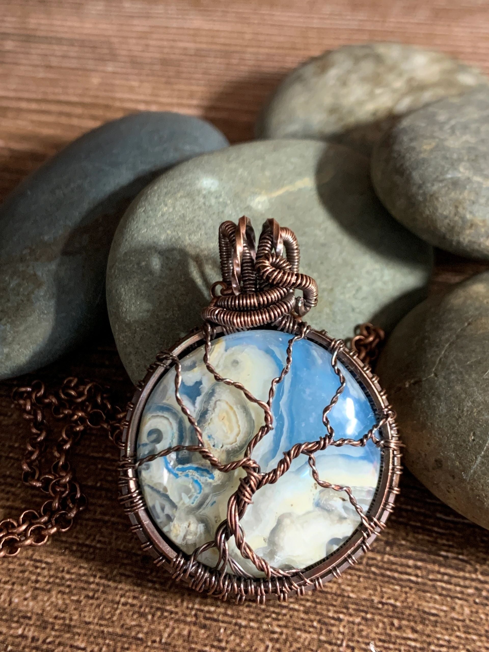 Moss Agate Doublet Tree Of Life