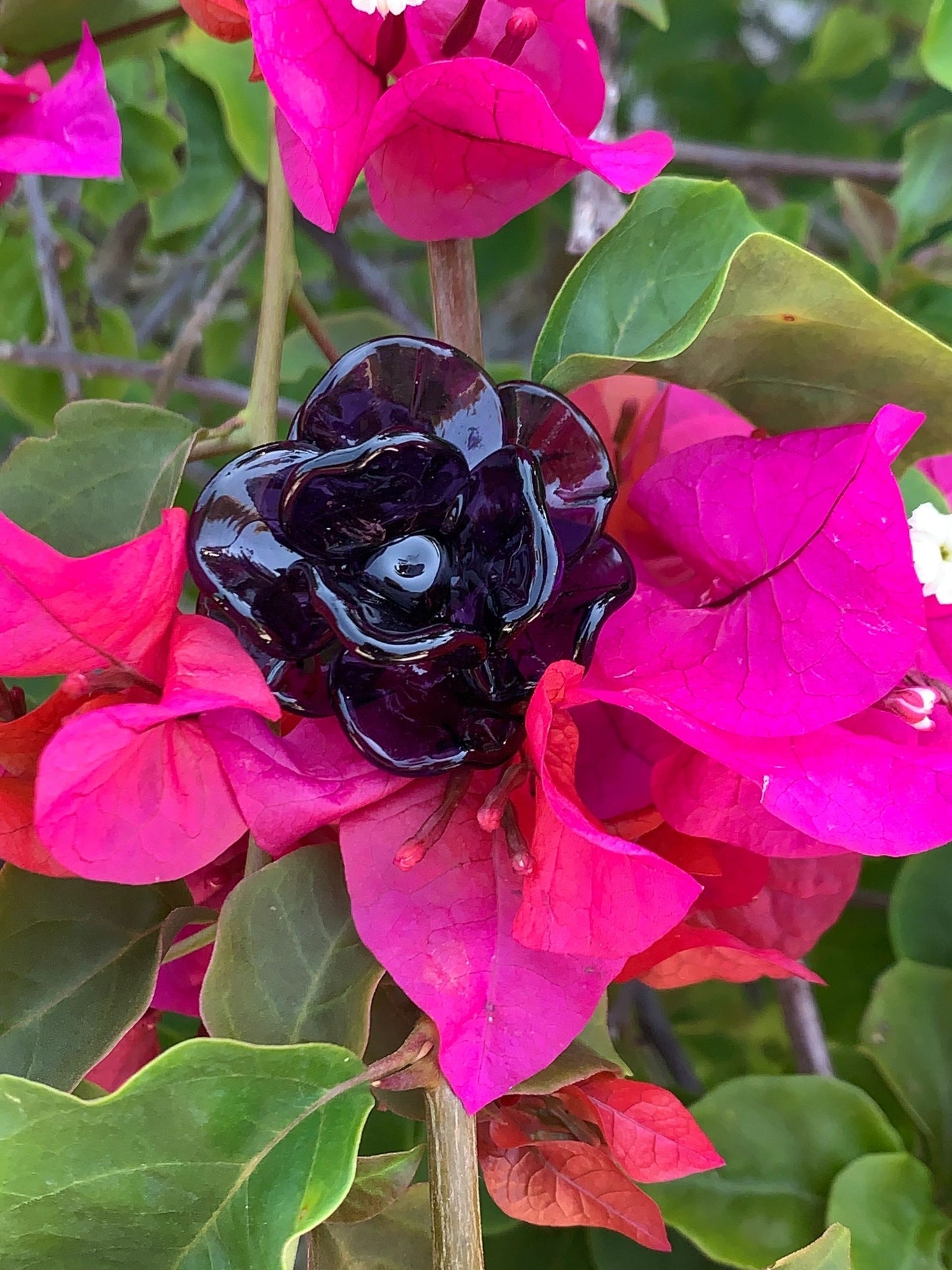 Deep Purple Plant Stake