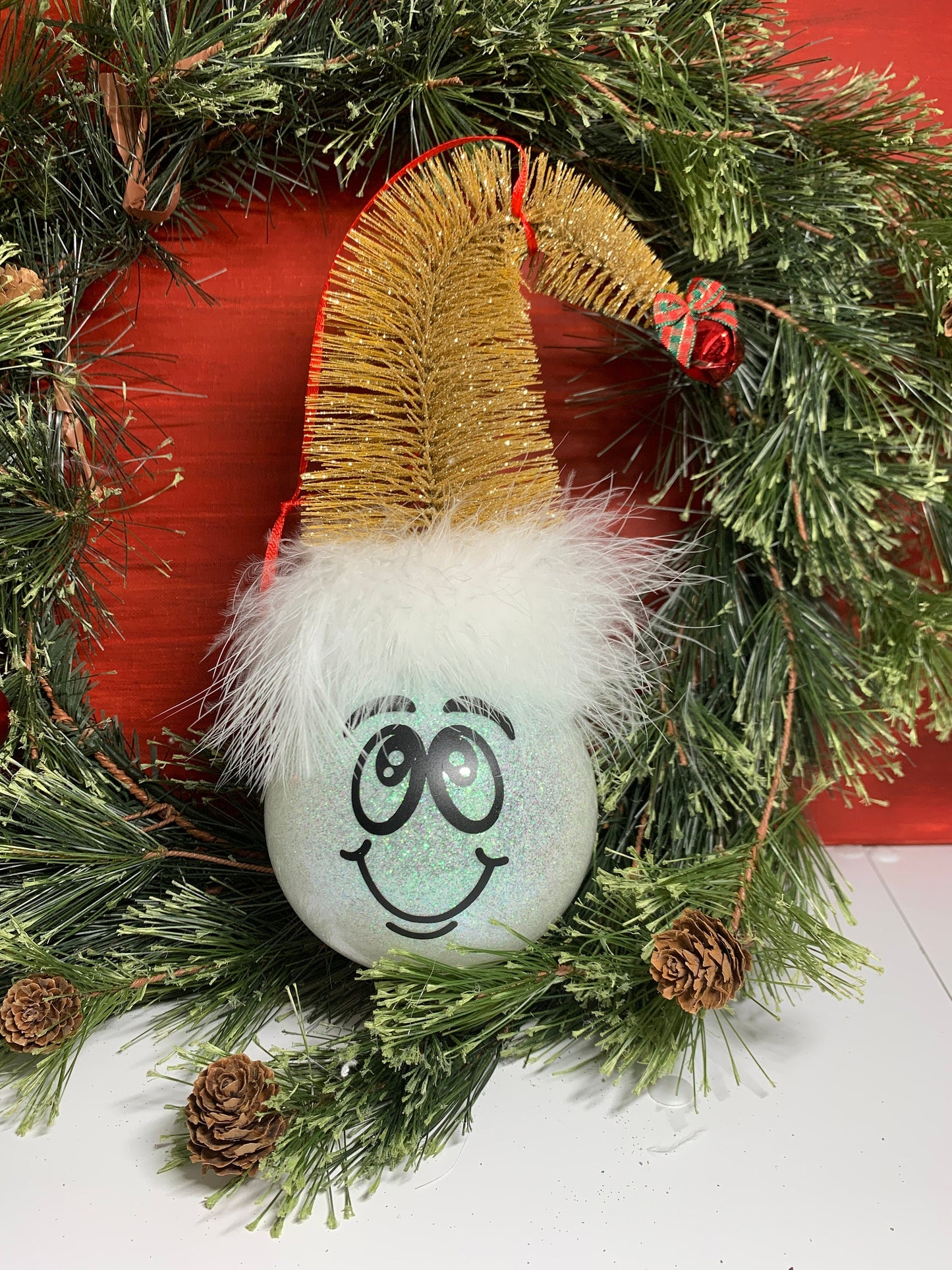 Gold Elf Ornament
