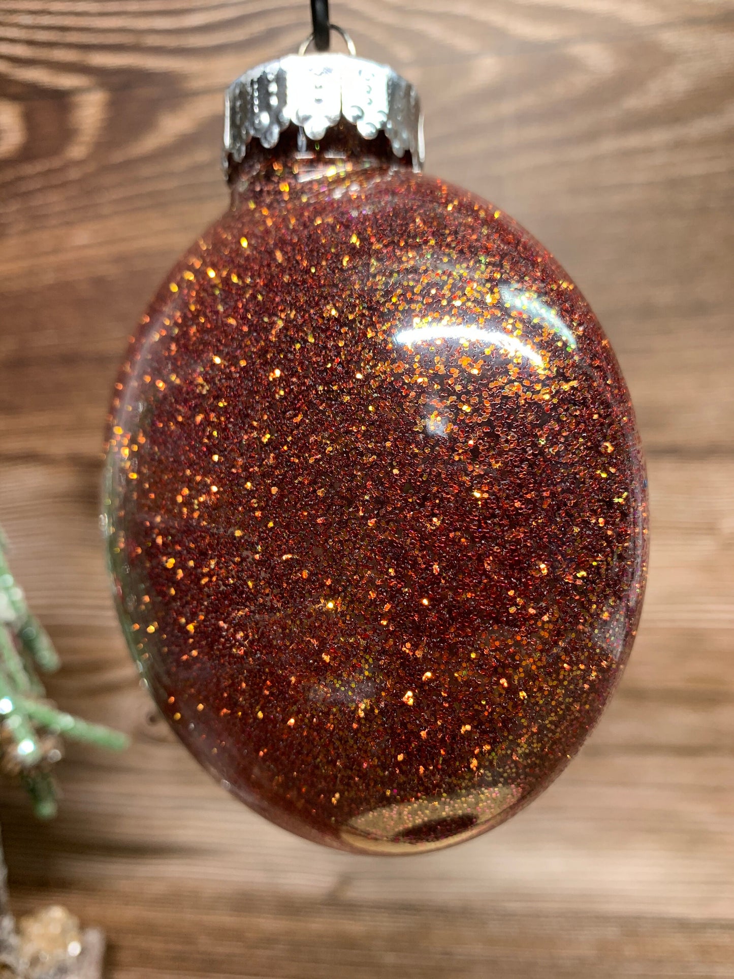 #20 Glittered Dot Art Ornament