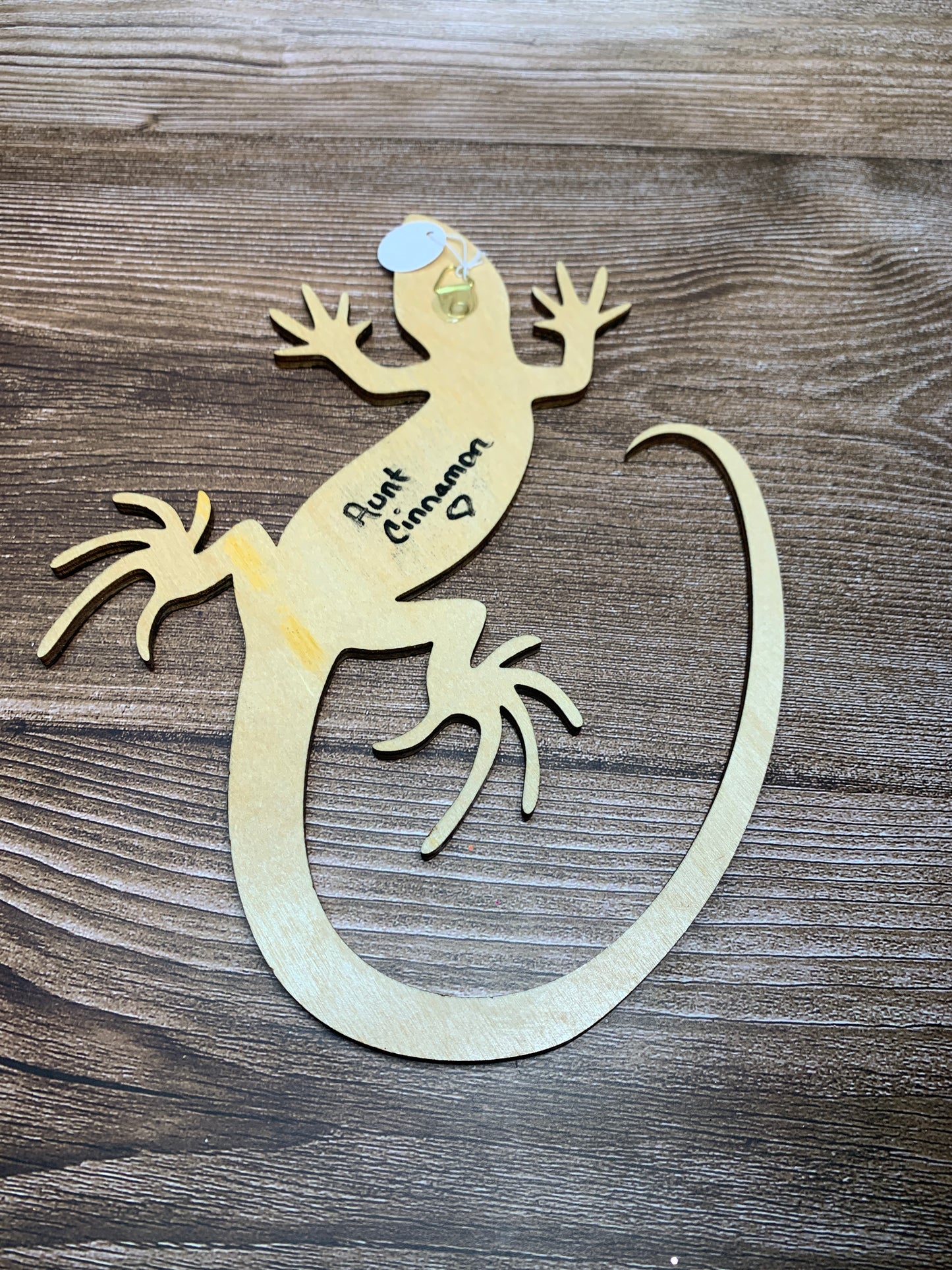 Lizard wall hanging