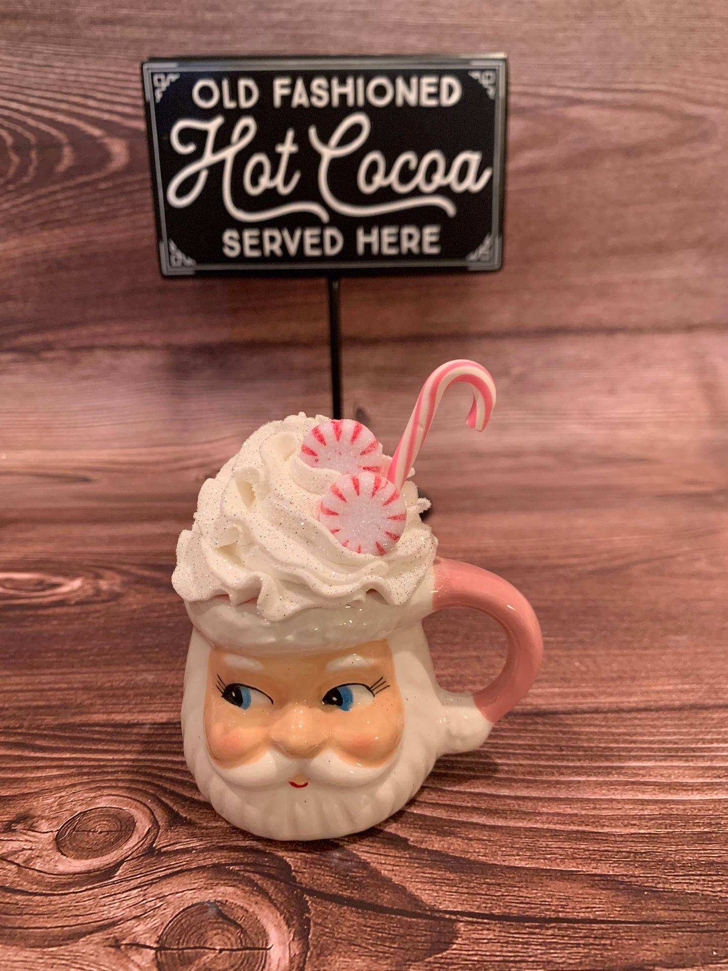 Pink Santa Mini Mug