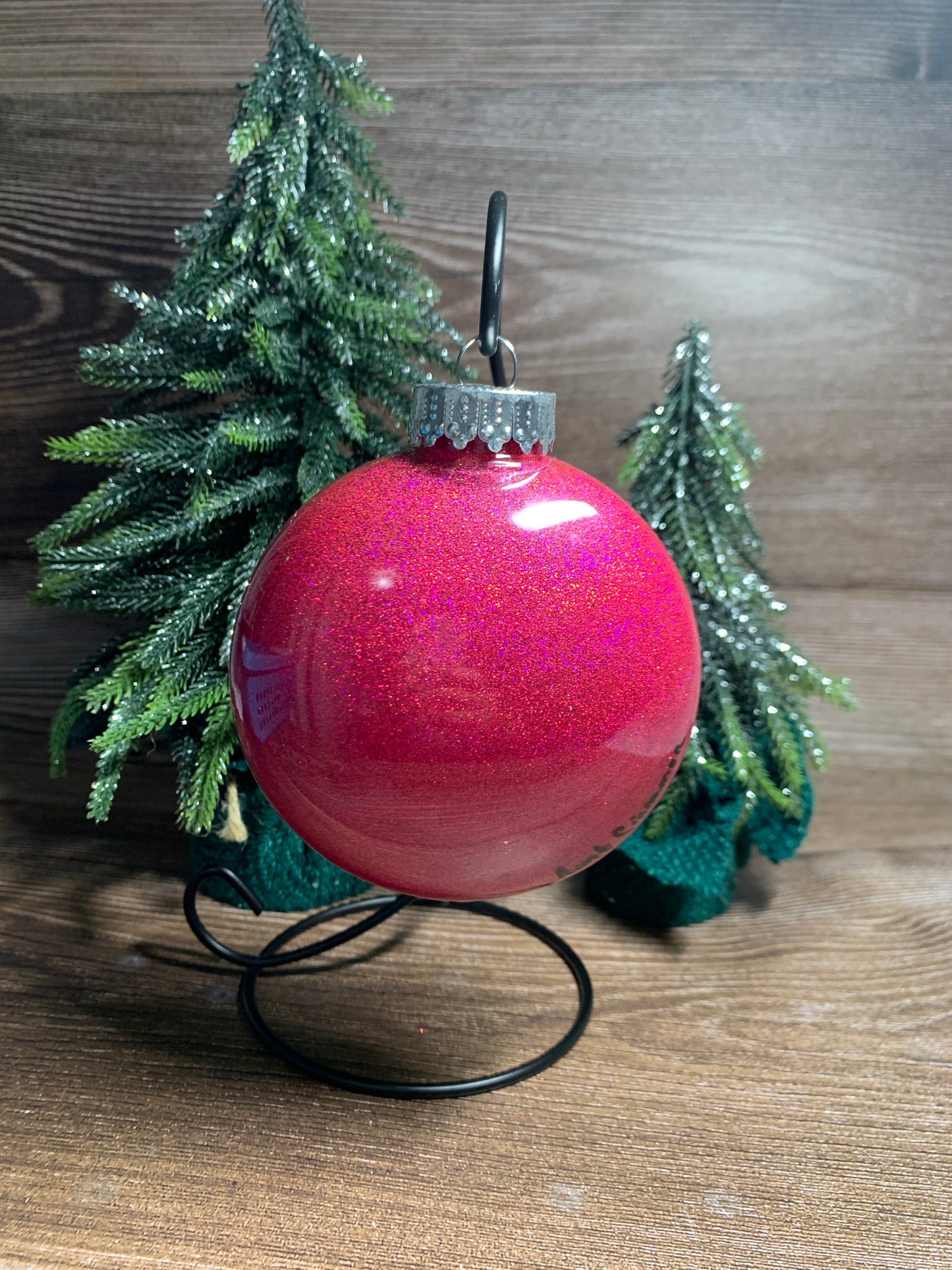 #161 Glittered Ornament