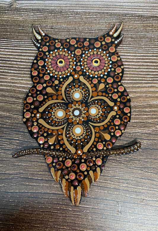 Owl on a branch
