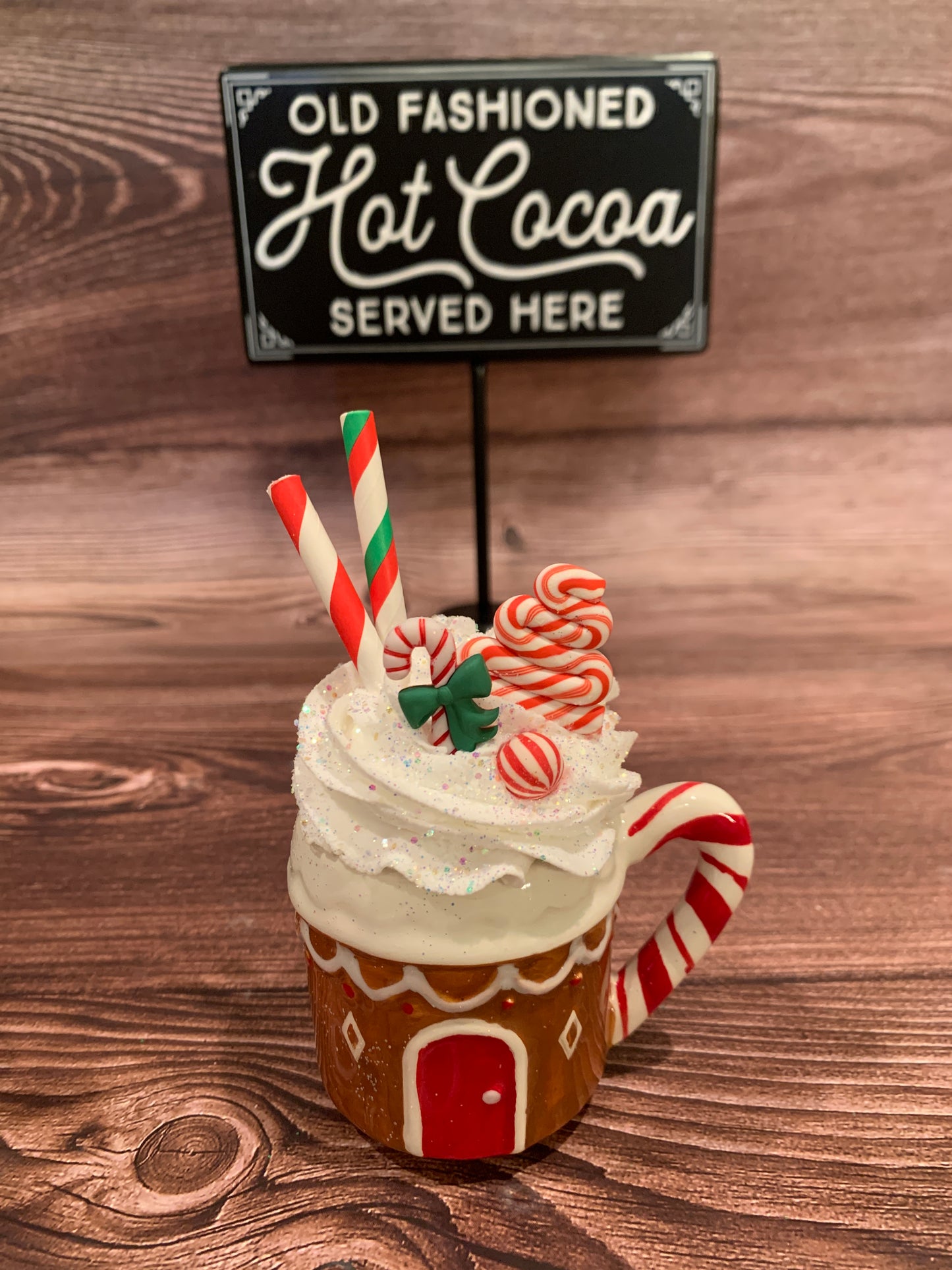 Red Gingerbread Mini Mug