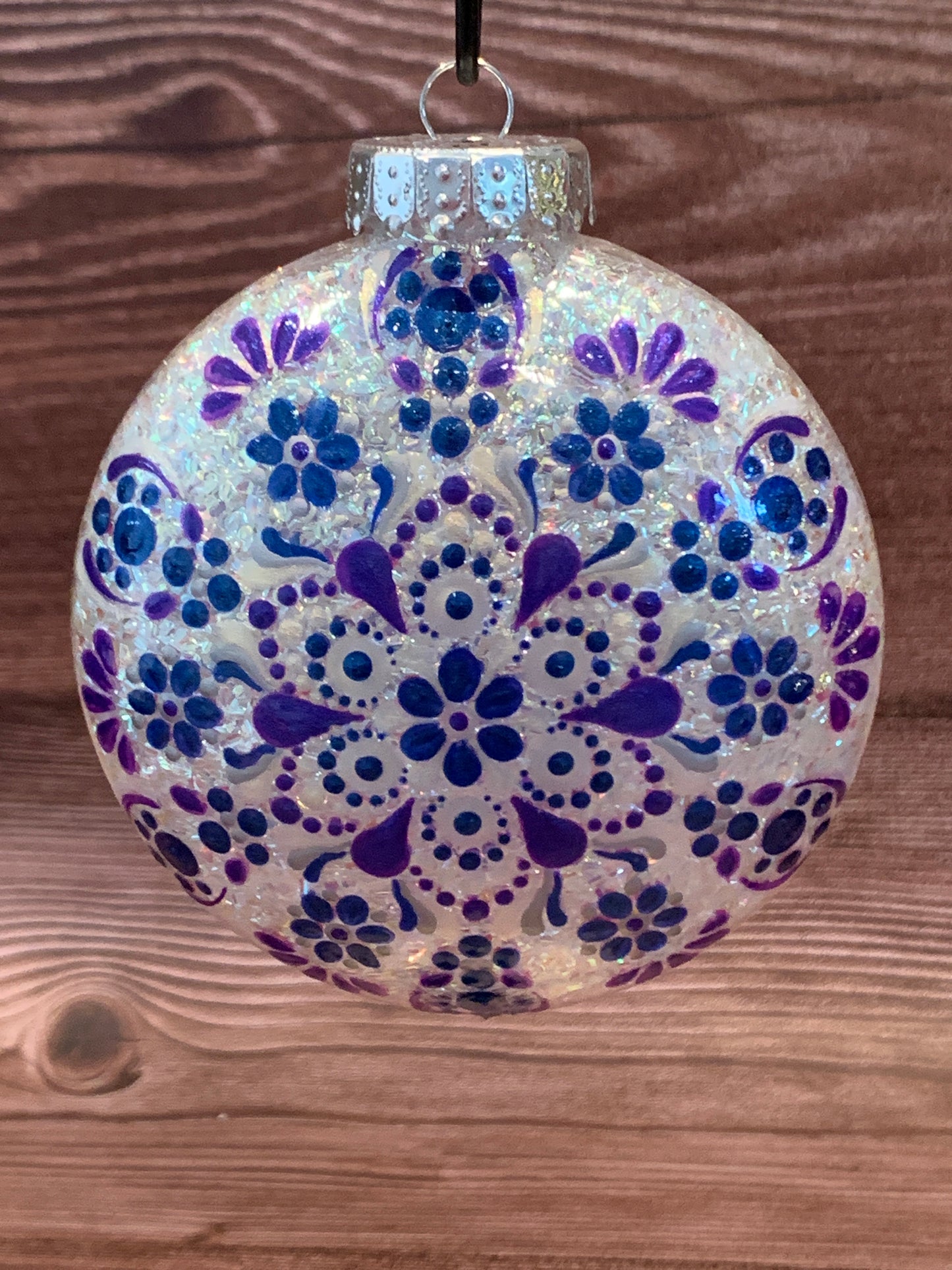 #190 Glittered Ornament