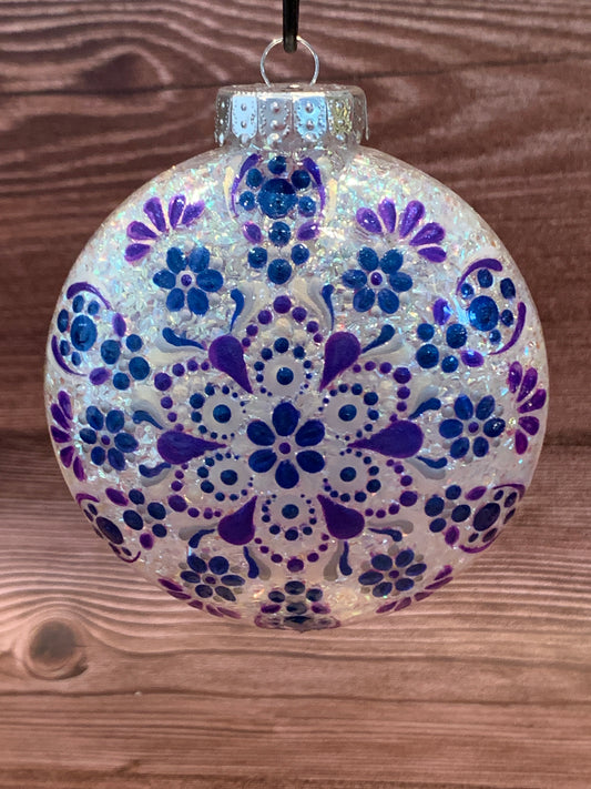 #190 Glittered Ornament