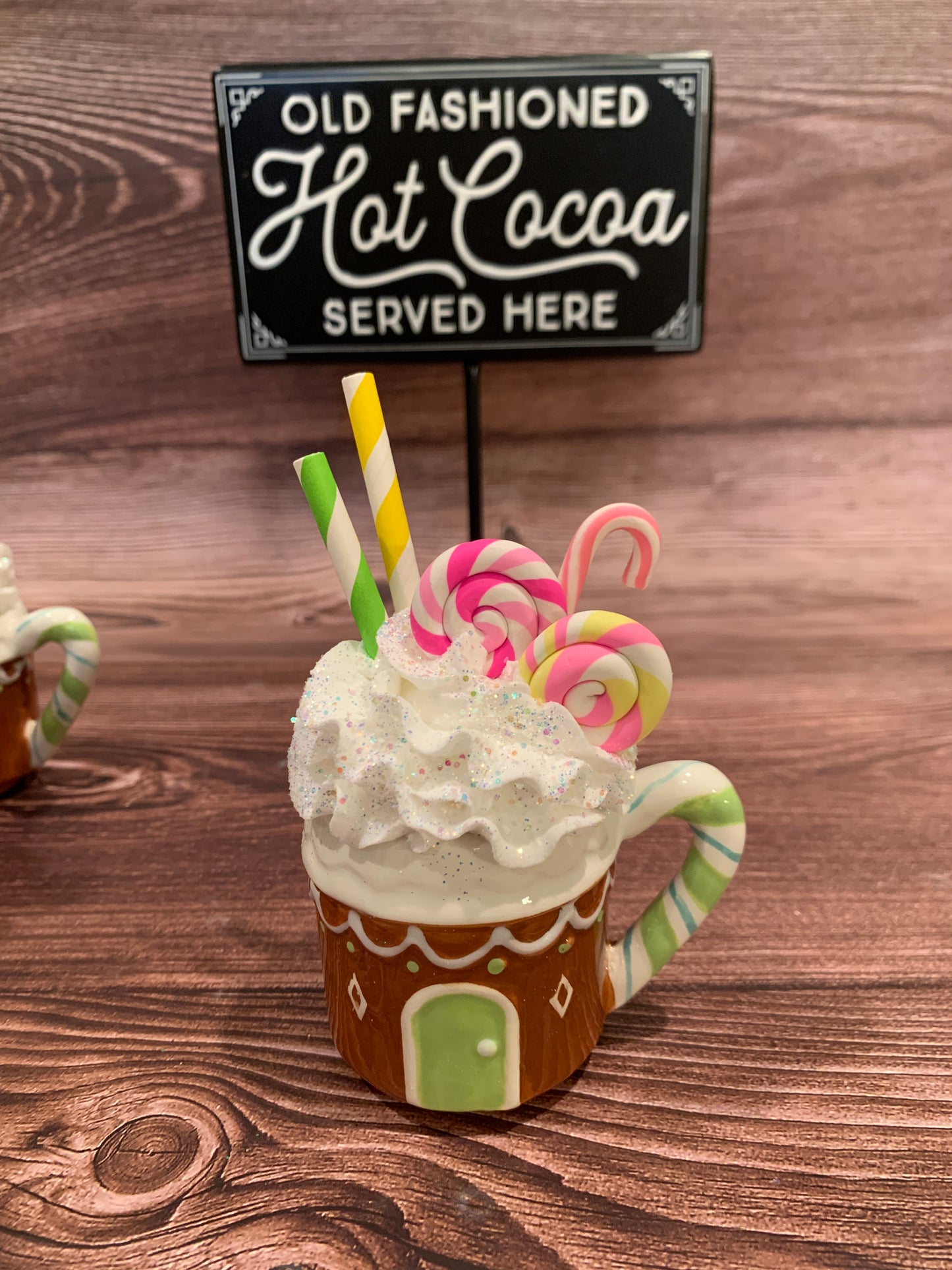 Green Gingerbread Mini Mug