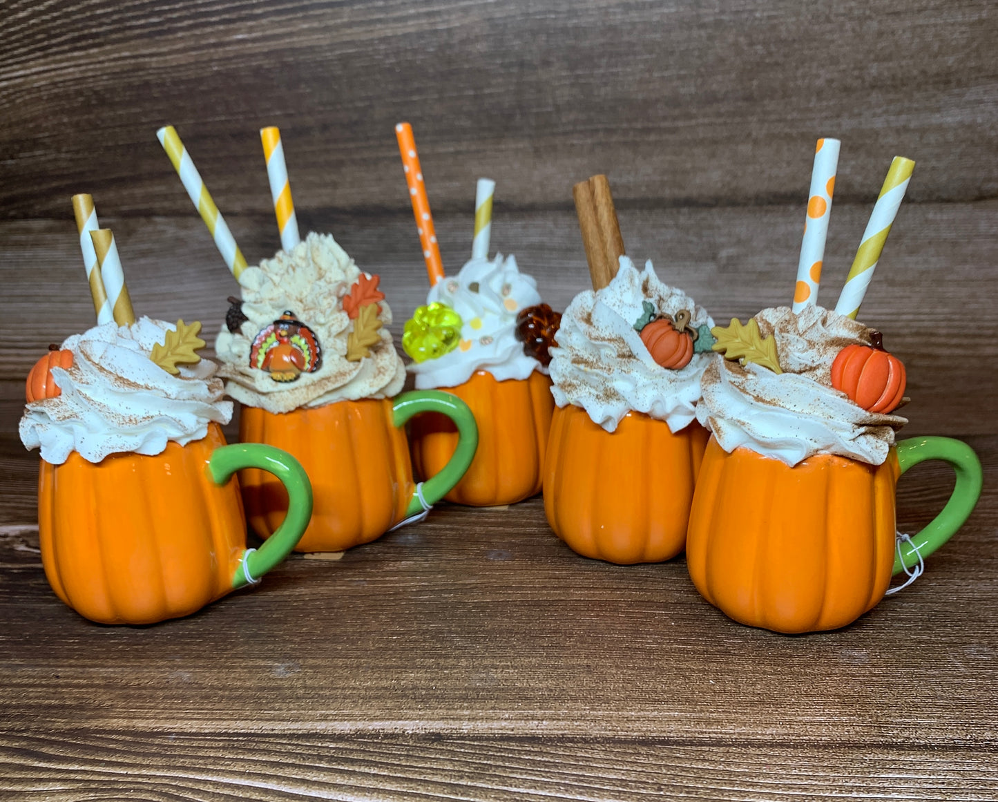 Orange Pumpkin Fall Mini Mug