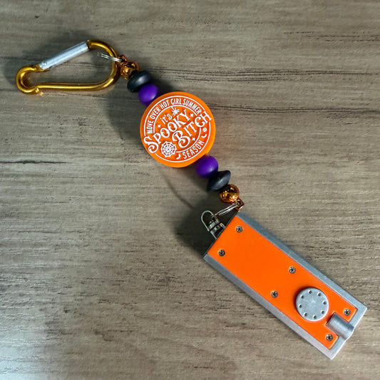 Keychain purse, flashlight