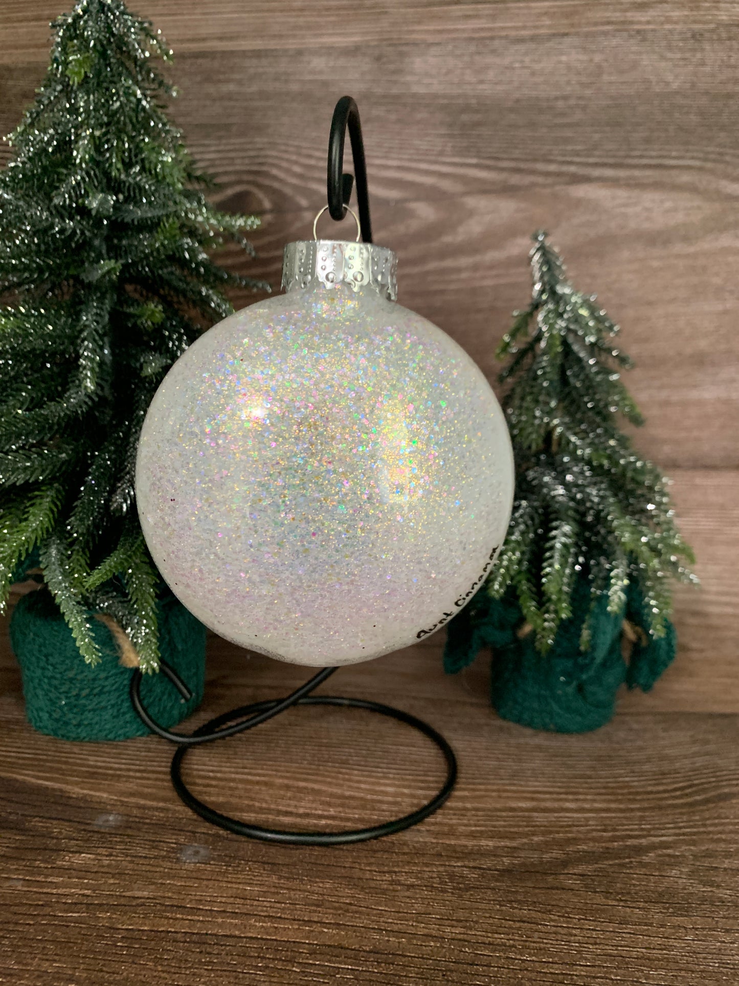 #151 Glittered Ornament