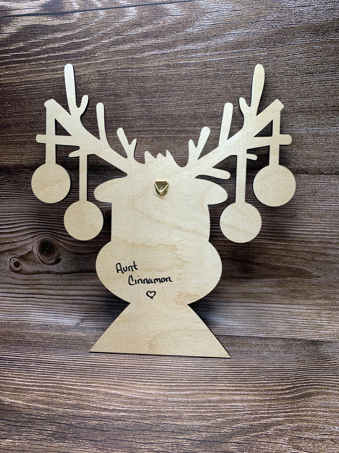 Festive Reindeer Dot Art Wall Decor