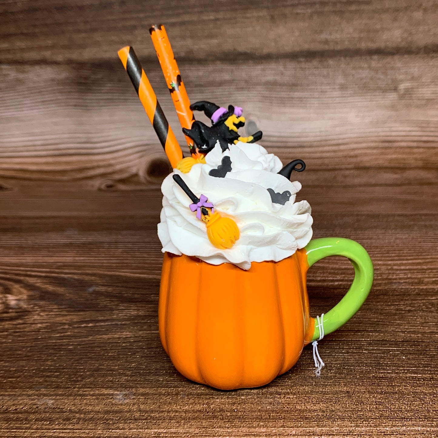 Small Halloween Pumpkin Mini Mugs