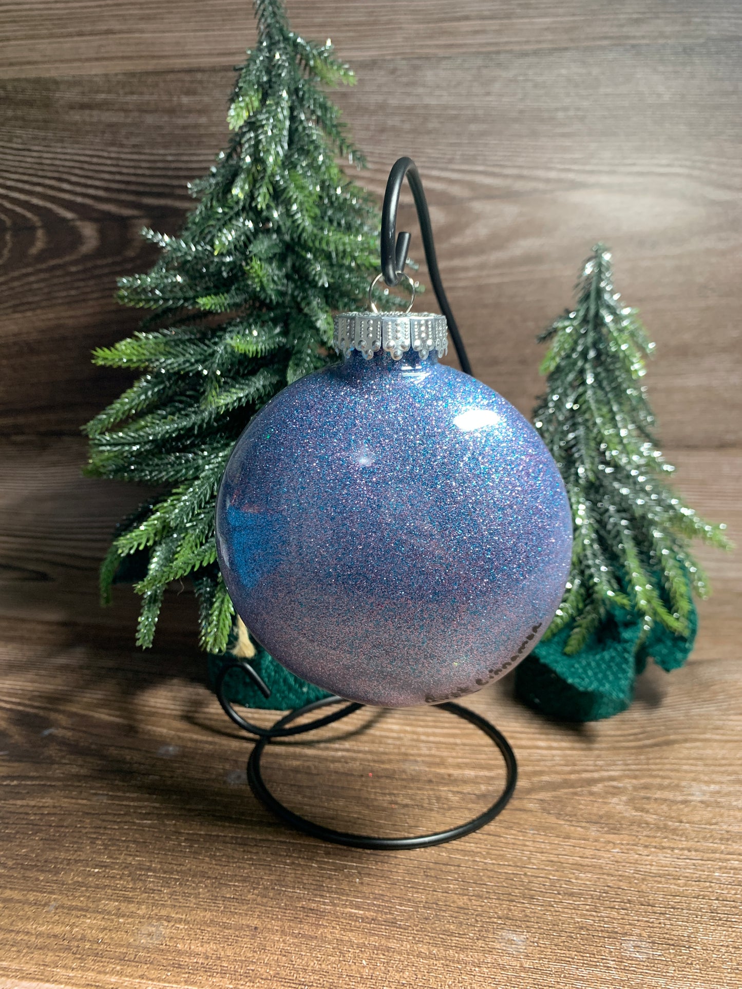 #157 Glittered Ornament