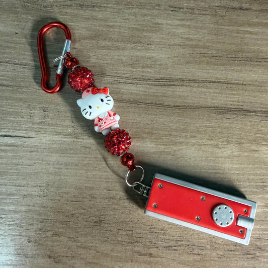 Keychain purse, flashlight