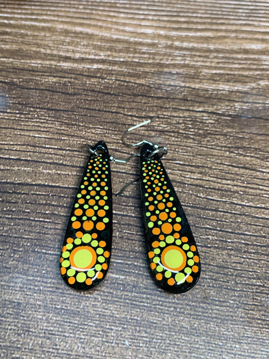 ER #40 Dot Art Earrings