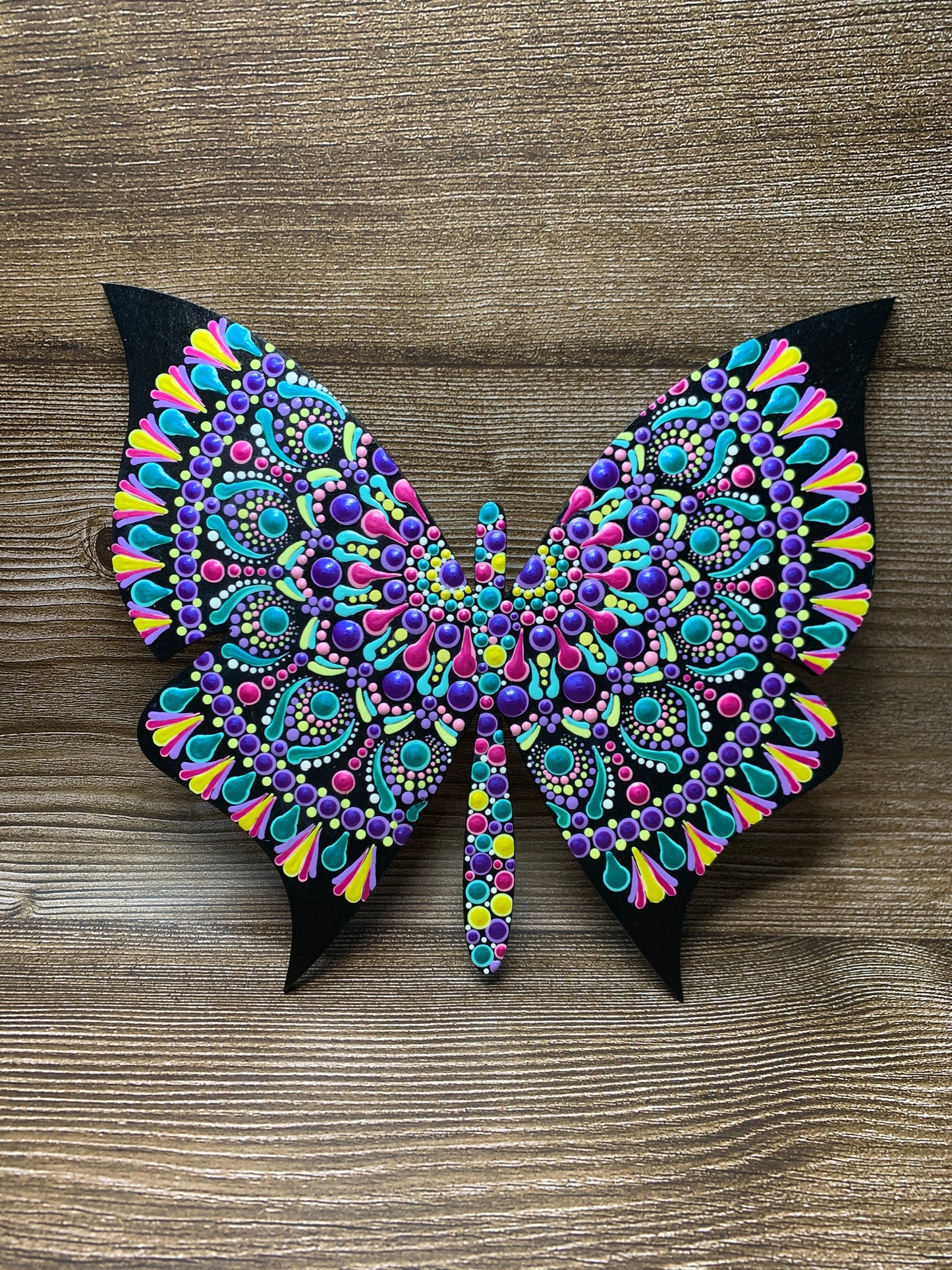 Butterfly Mandala Wall Art