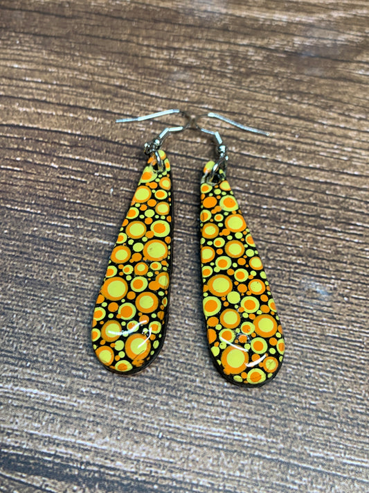 ER #41 Dot Art Earrings