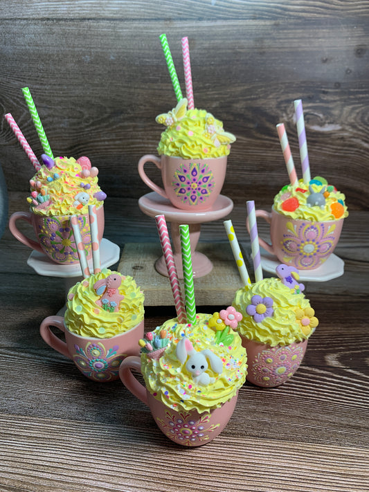 Pink Easter Mini Mugs