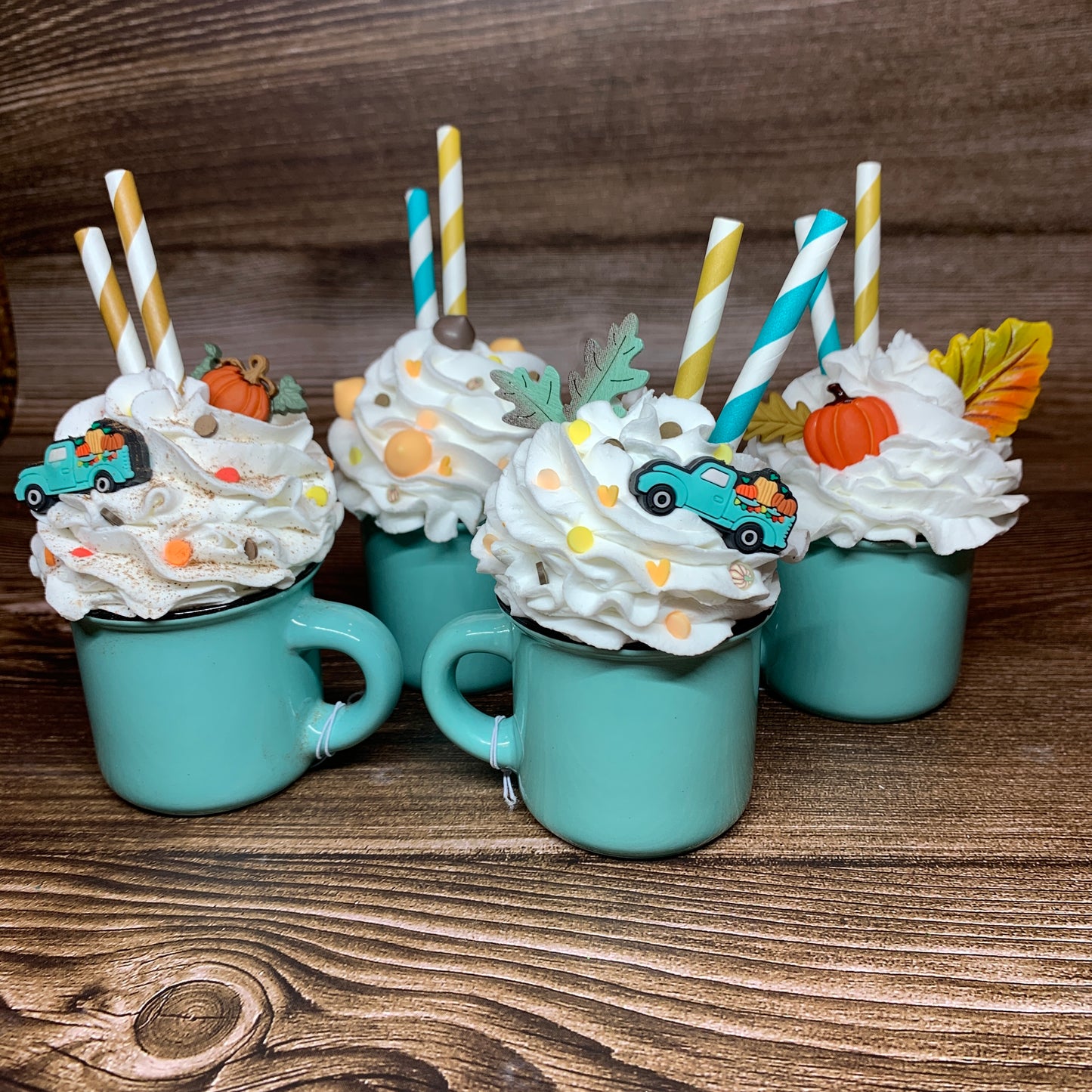 Blue Fall Mini Mugs