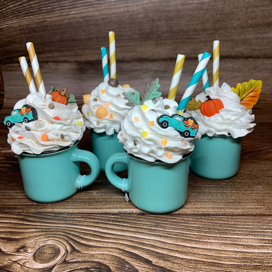 Blue Fall Mini Mugs
