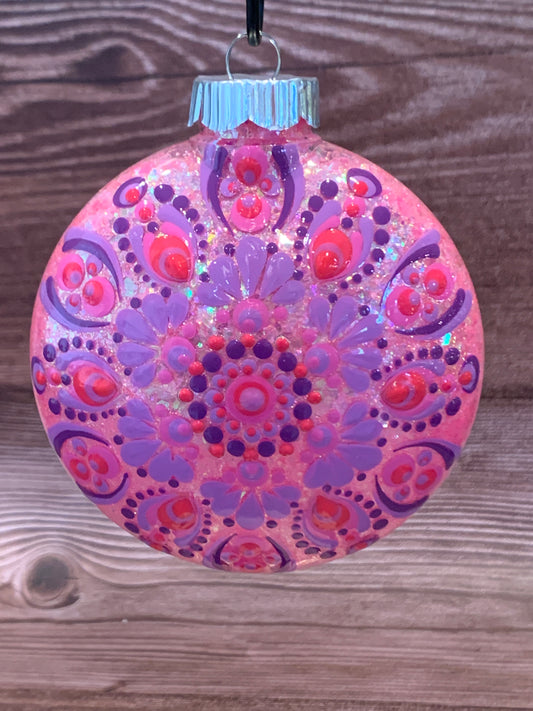 #189 Glittered Ornament