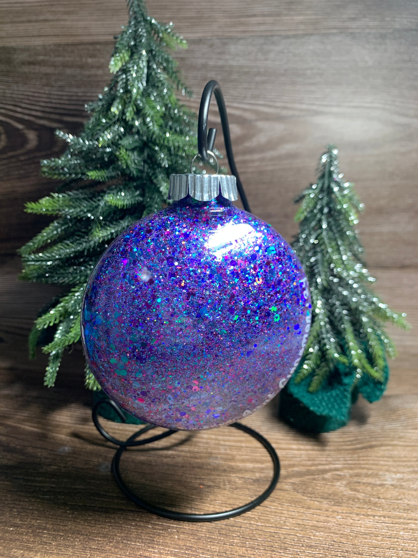 #160 Glittered Ornament