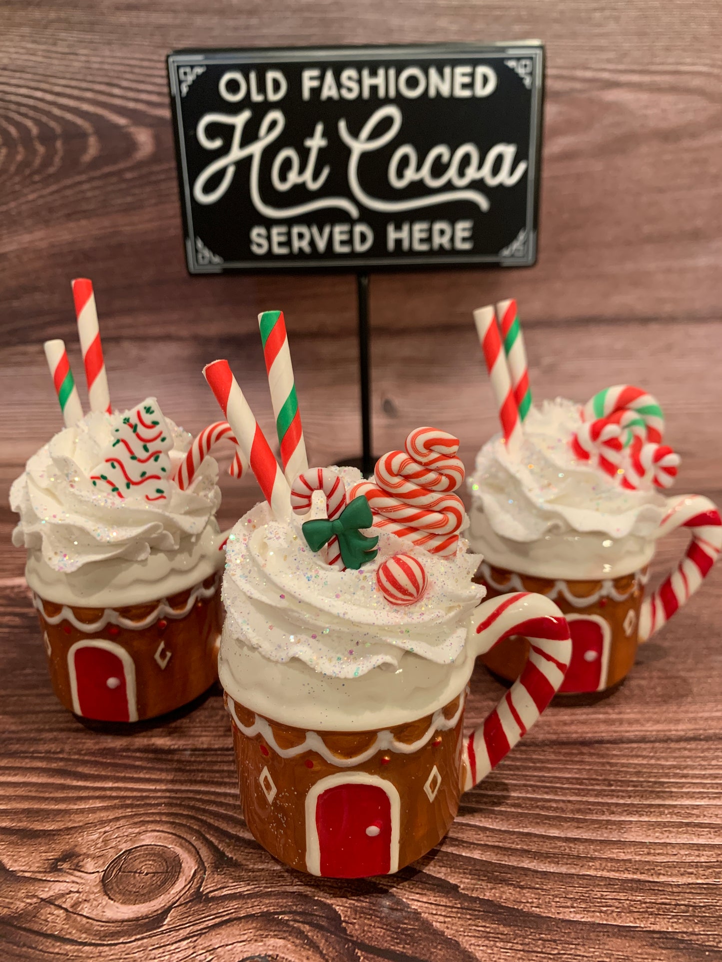 Red Gingerbread Mini Mug