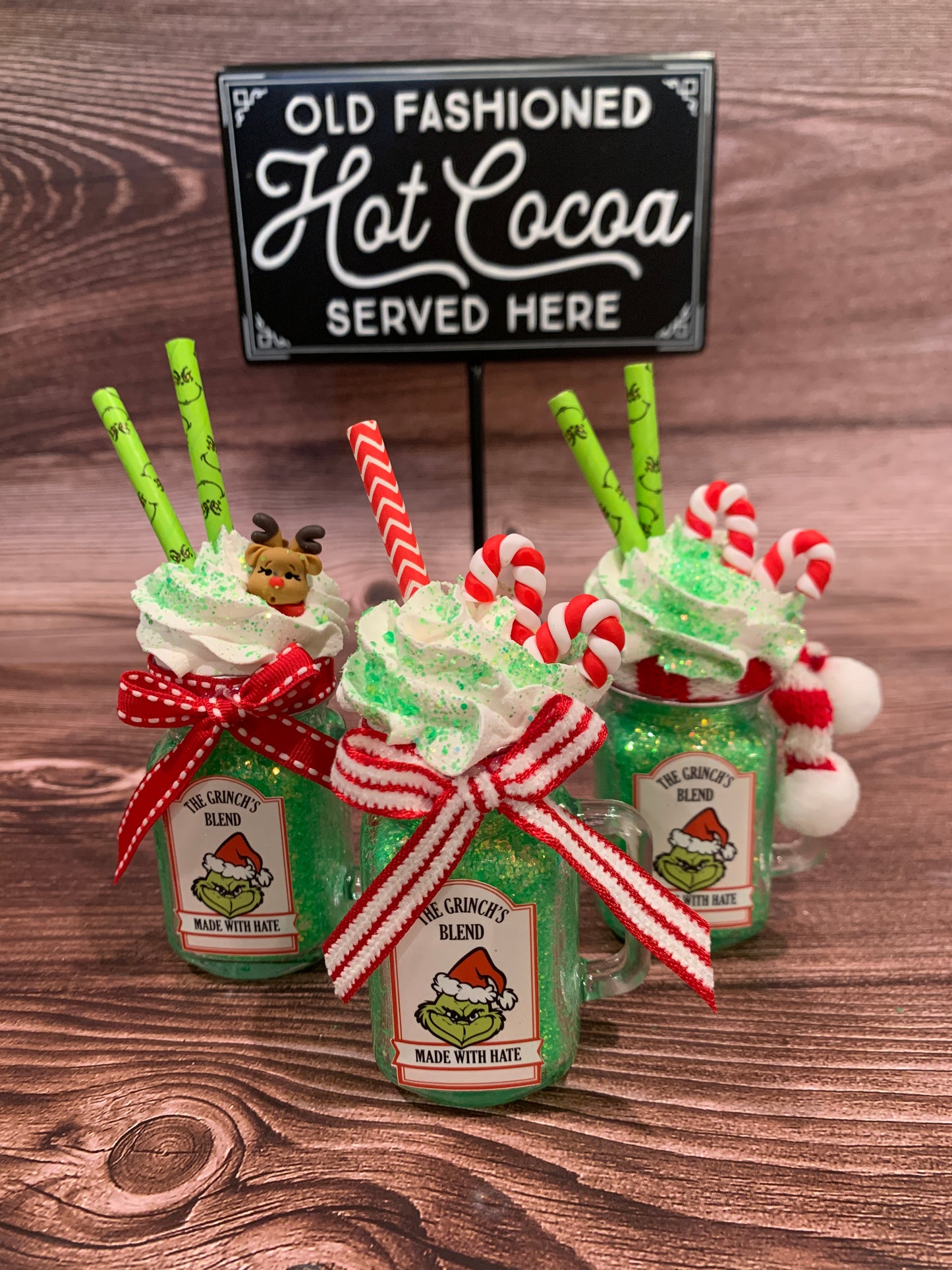 Green Man Mason Jar Minis Group 3