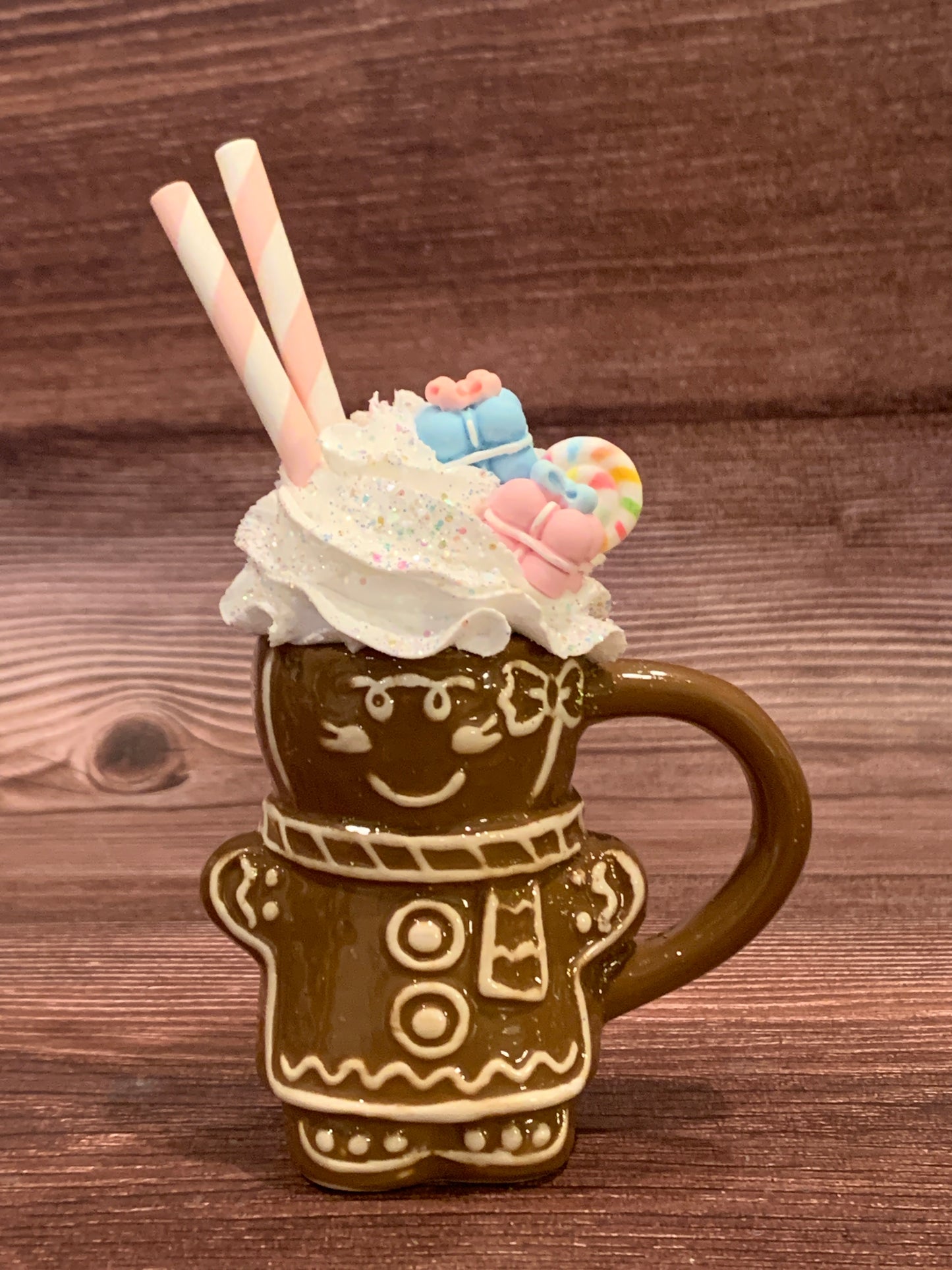 Brown Ginger Girl Mini Mug