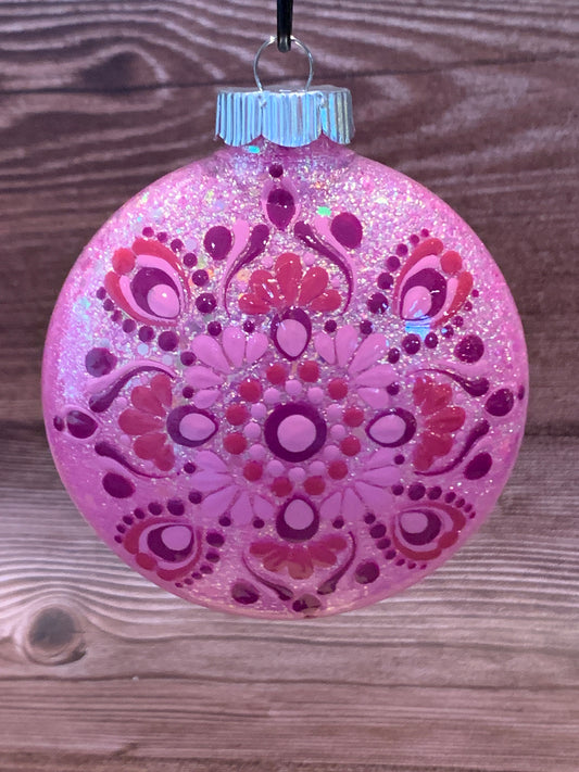 #188 Glittered Ornament