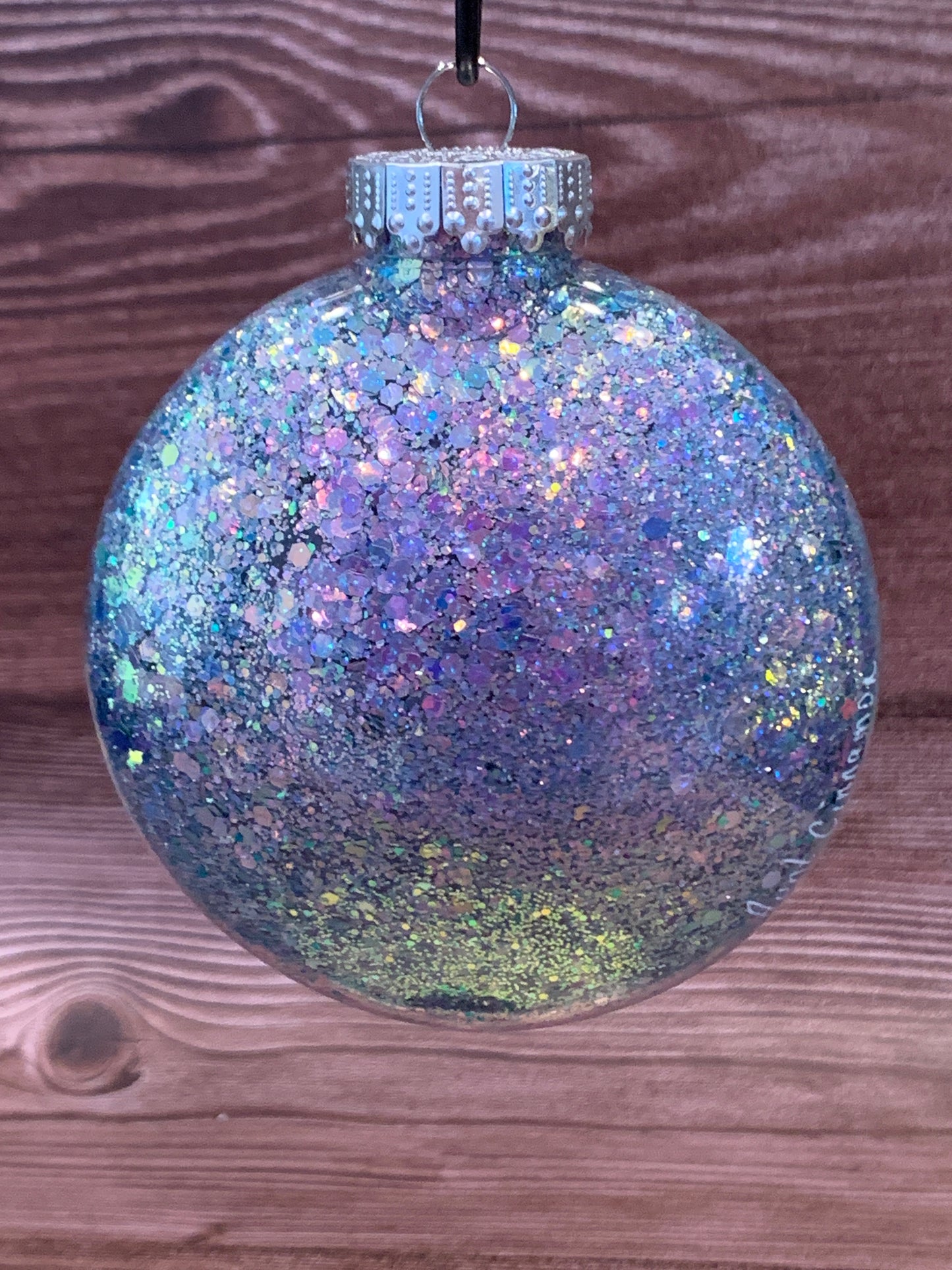#187 Glittered Ornament