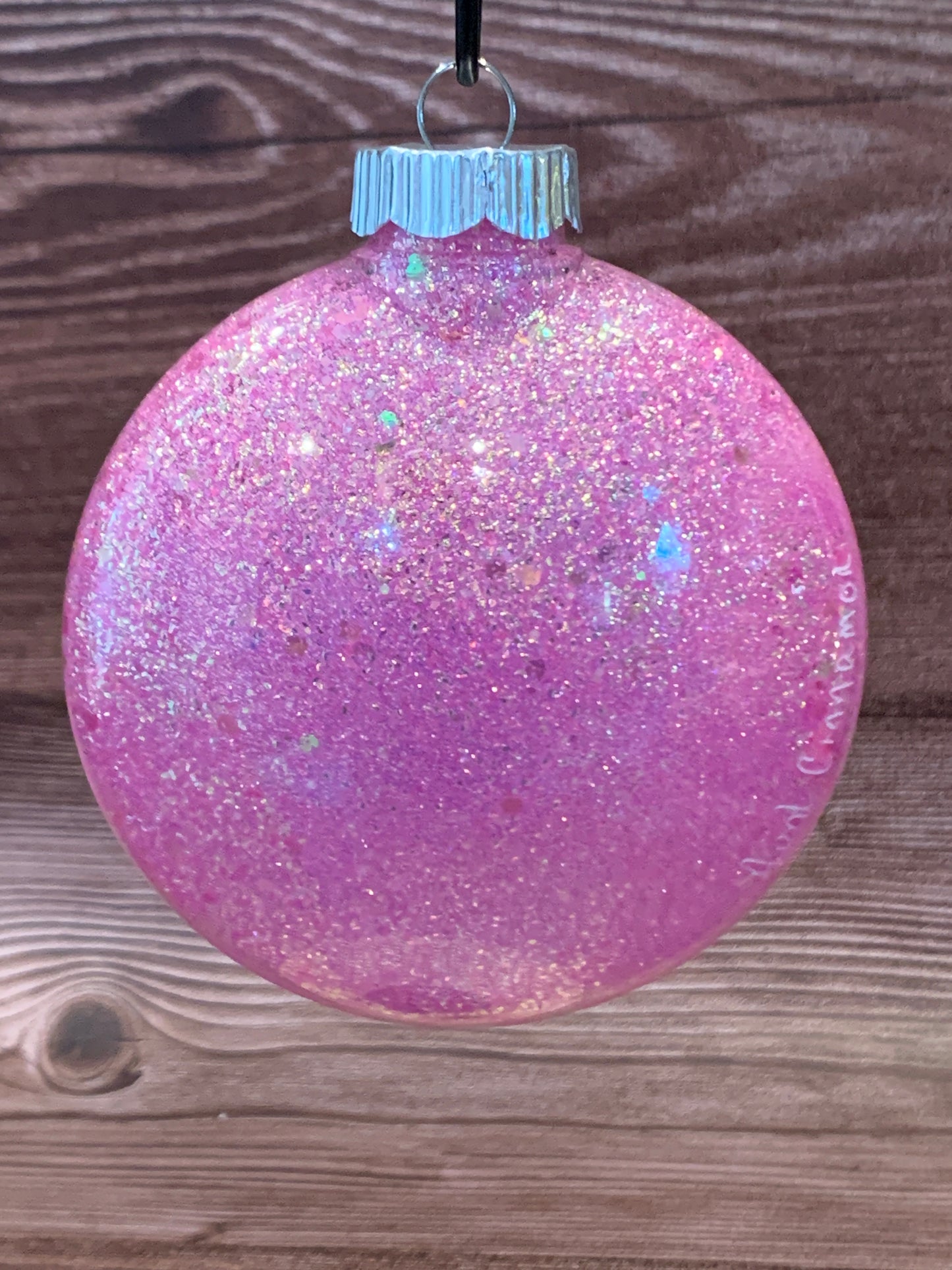#188 Glittered Ornament