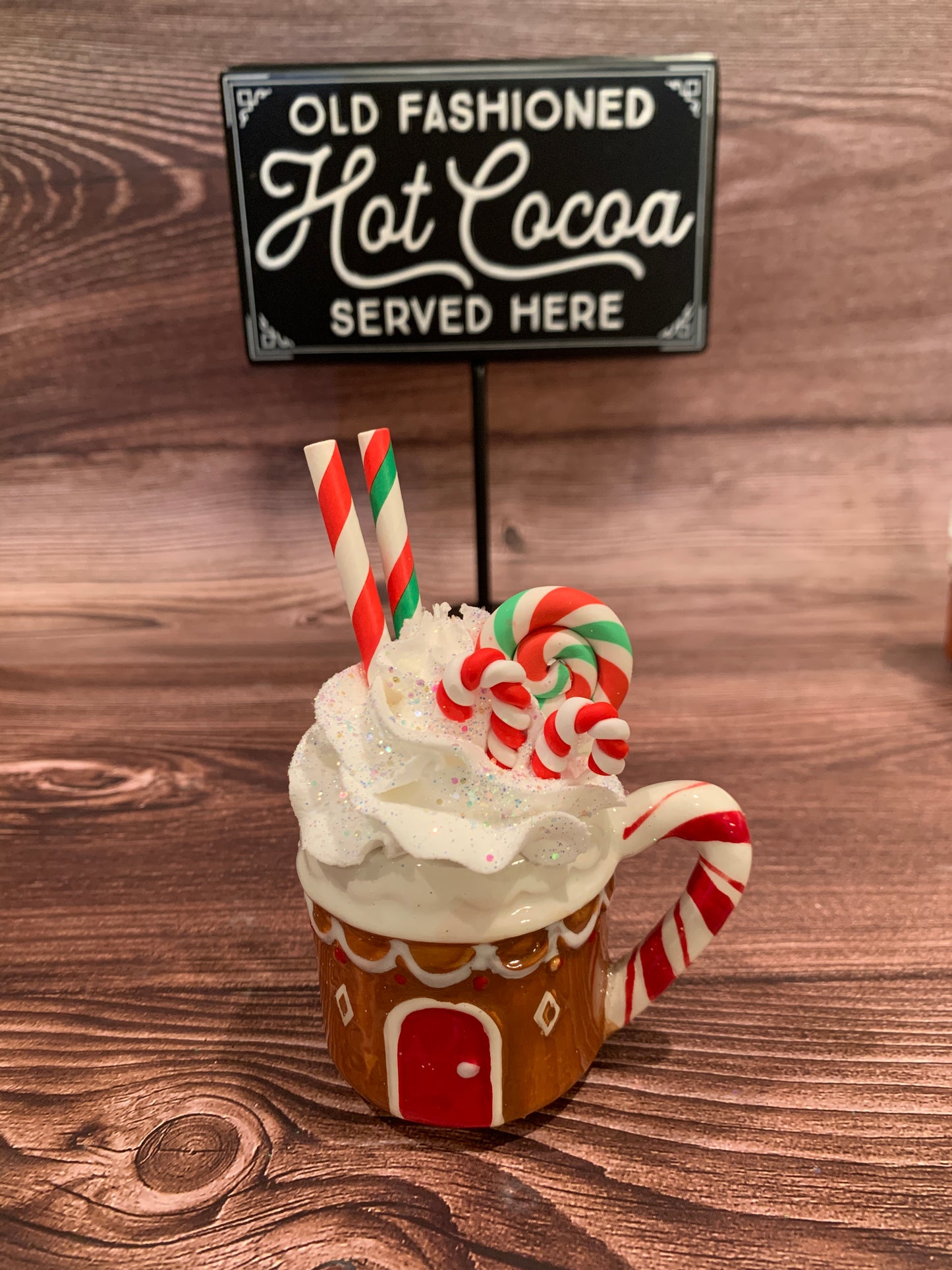 Red Gingerbread Mini Mug