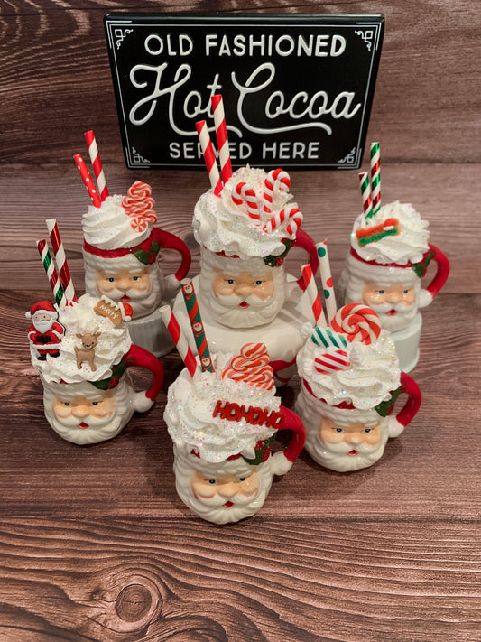 Red Santa Mini Mug