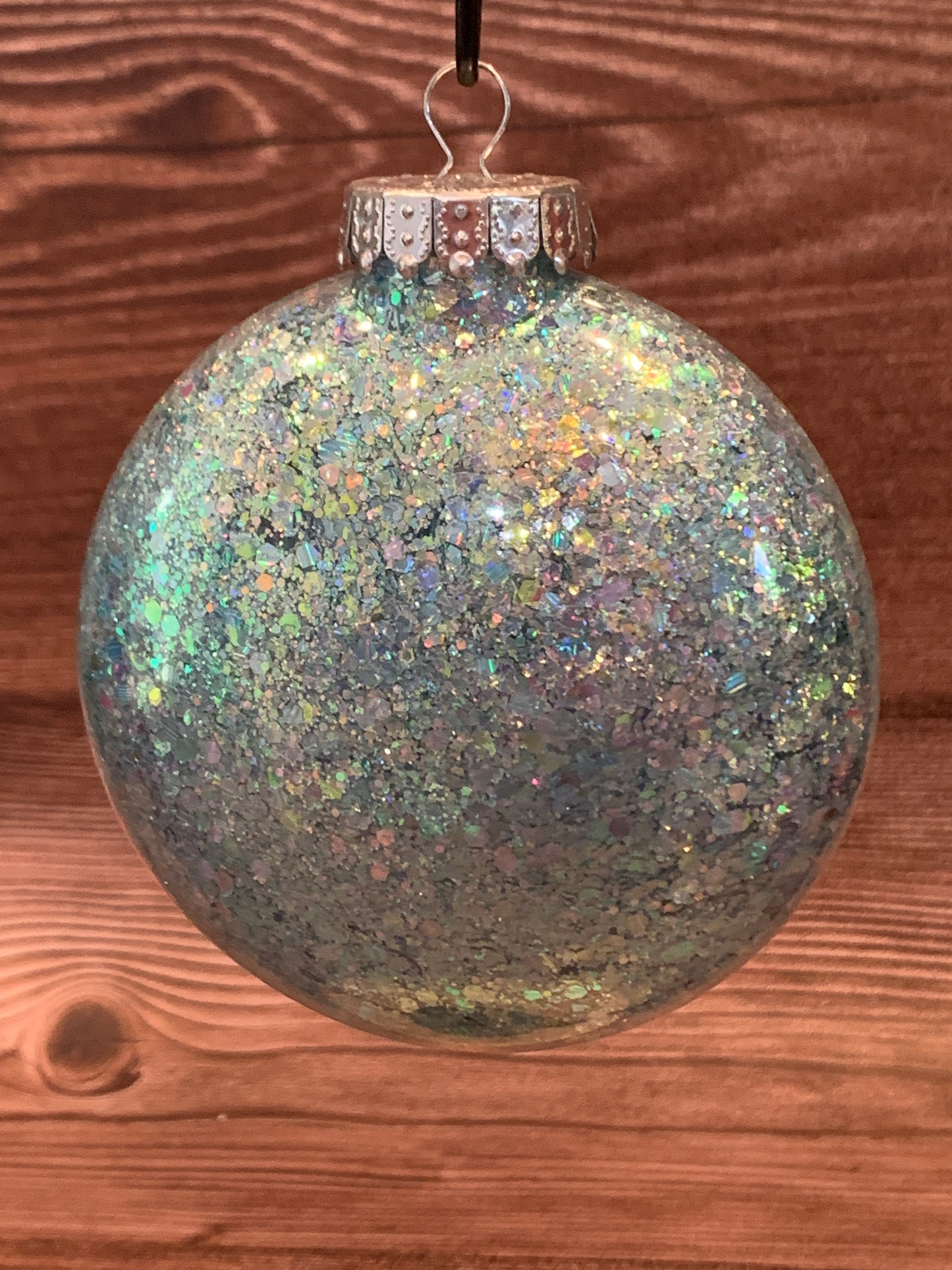#182Glittered Ornament