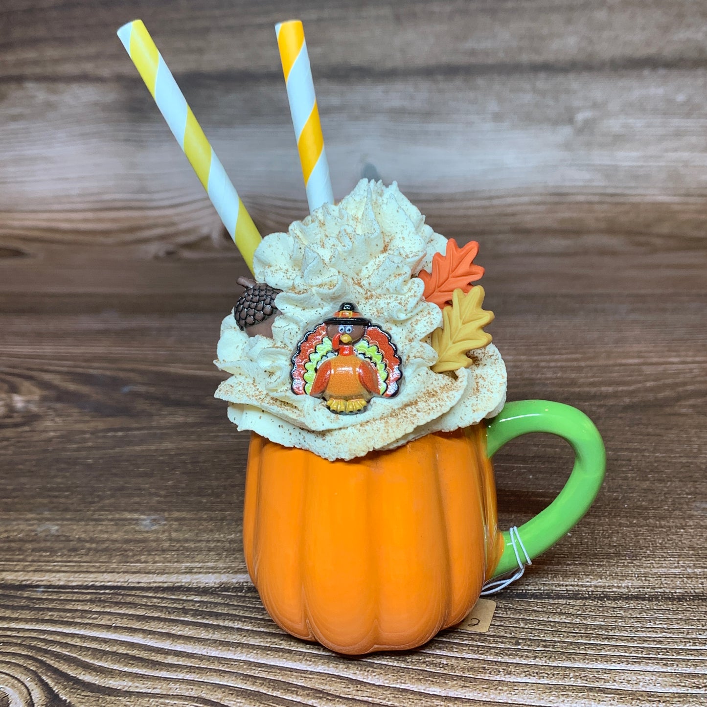 Orange Pumpkin Fall Mini Mug