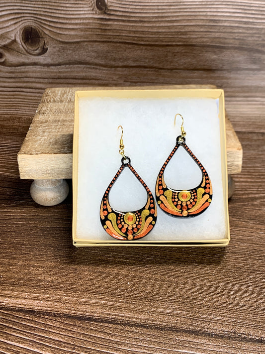 ER#2Metallic Dotted Earrings